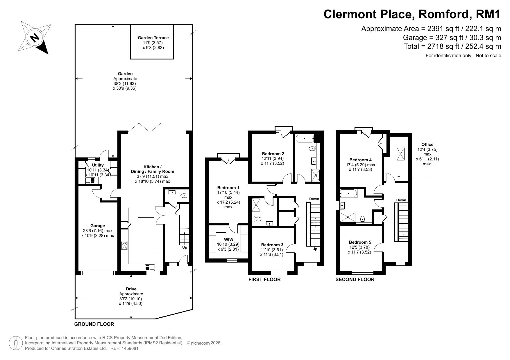 7 Clermont Place, Romford floorplan