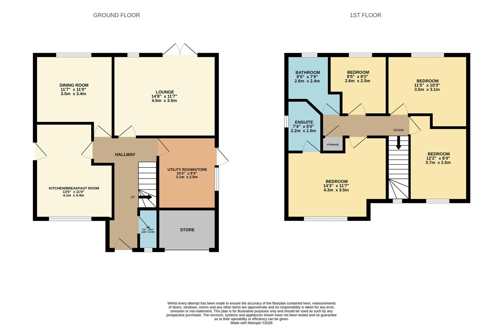 Beardsley Gardens, Barton Seagrave floorplan