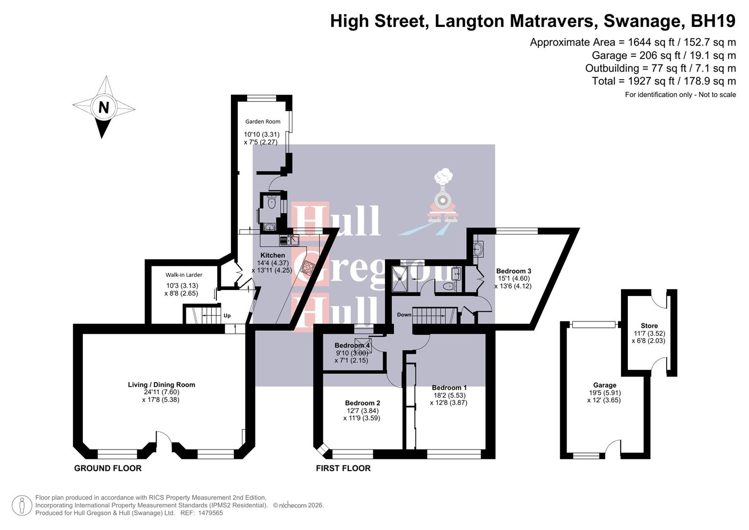 31, High Street, Swanage floorplan