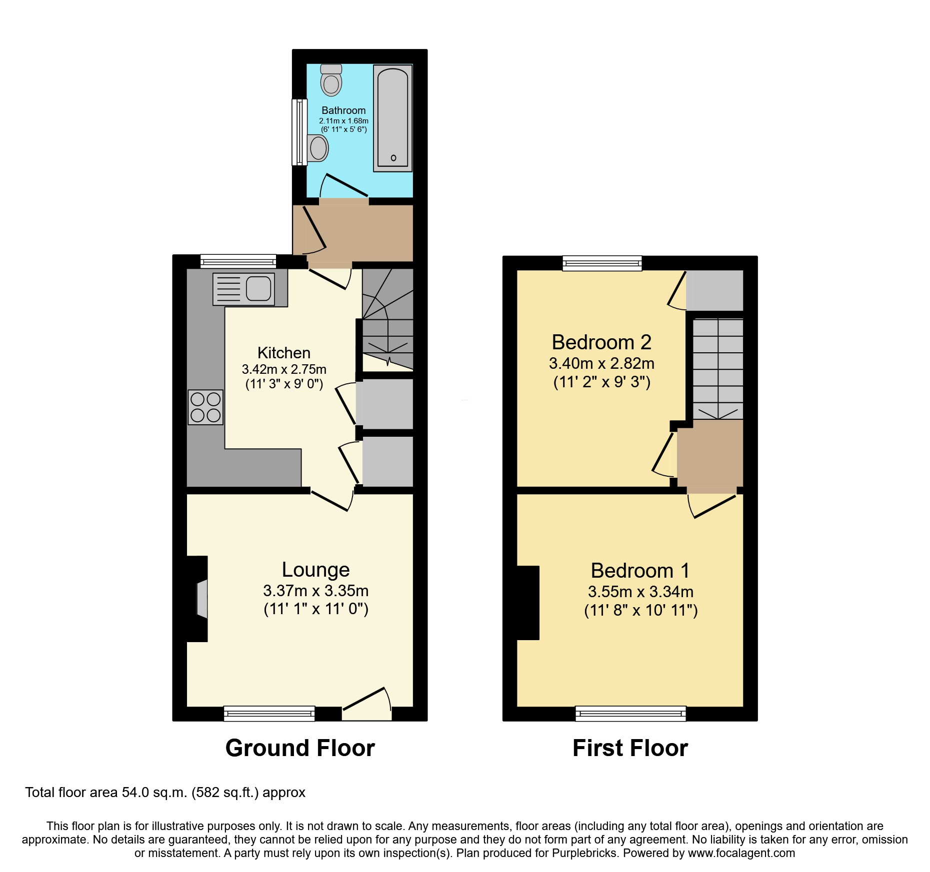 15, Church Lane, Lincoln floorplan