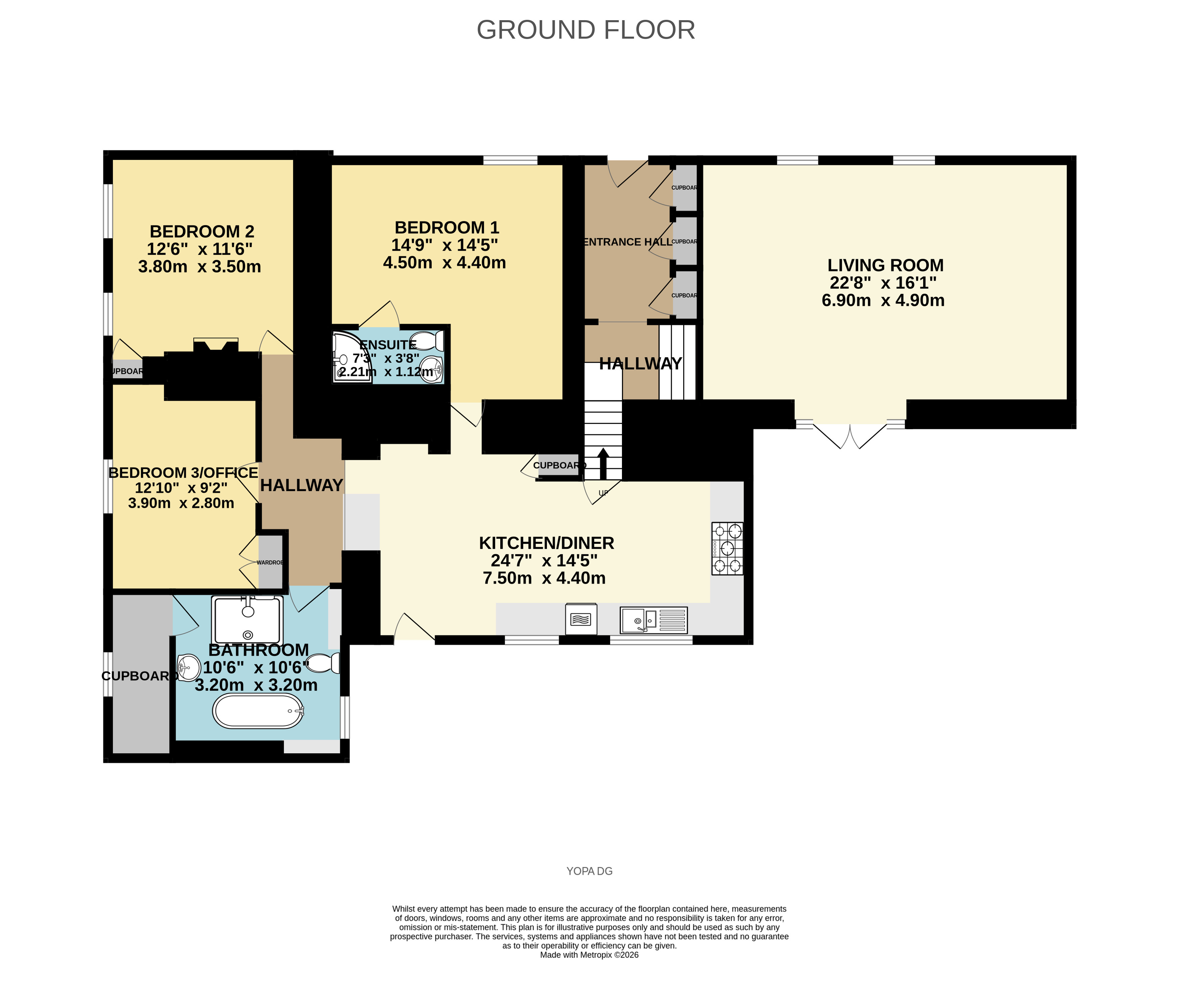 Kobe, Dalton, Lockerbie floorplan