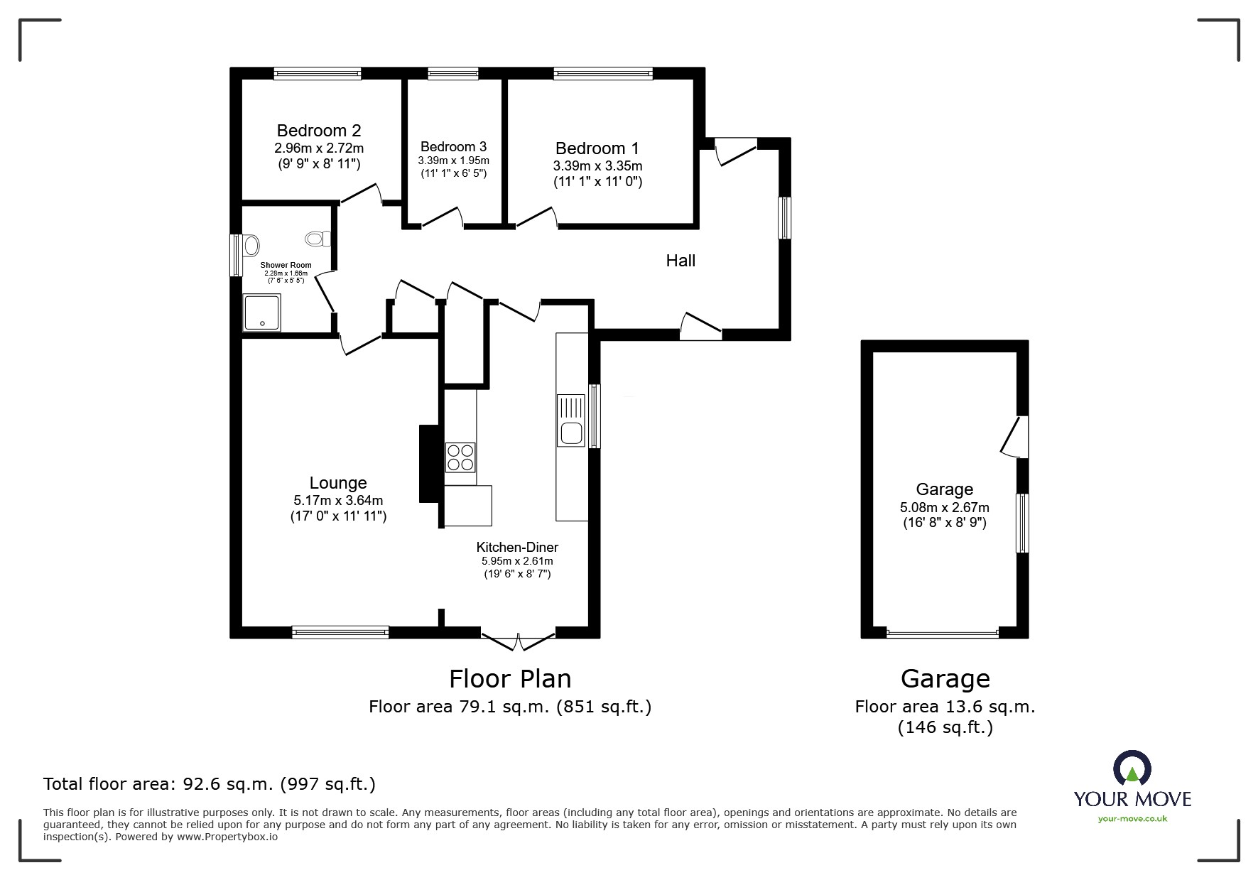 16, Belvoir Close, Lincoln floorplan
