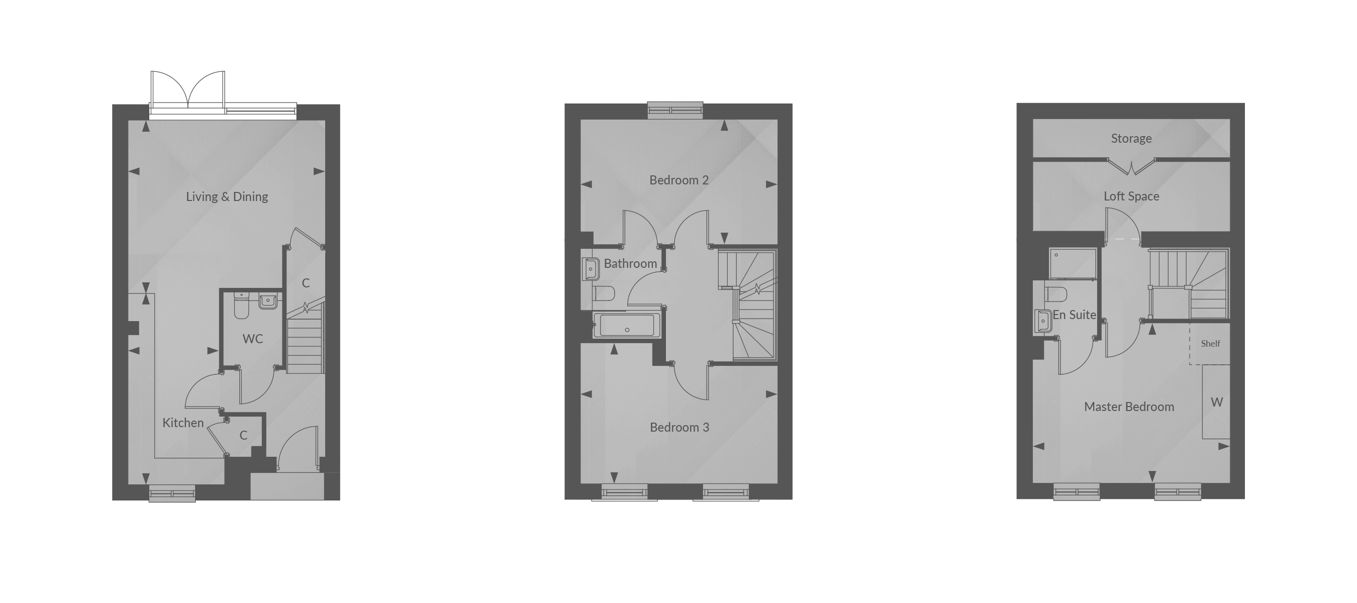 3 Bedrooms Flat for sale in The Henson, Beam Park, New Road, Rainham Essex RM13