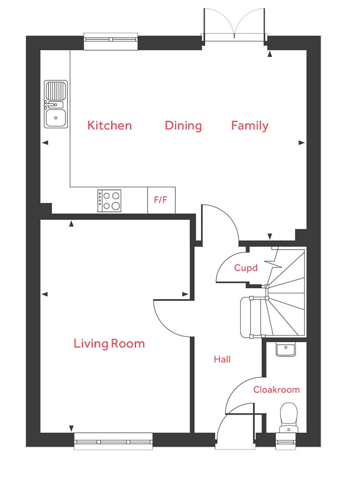 "The Mylne" at Amos Drive, Pocklington, York YO42, 4 bedroom detached house for sale 60828269