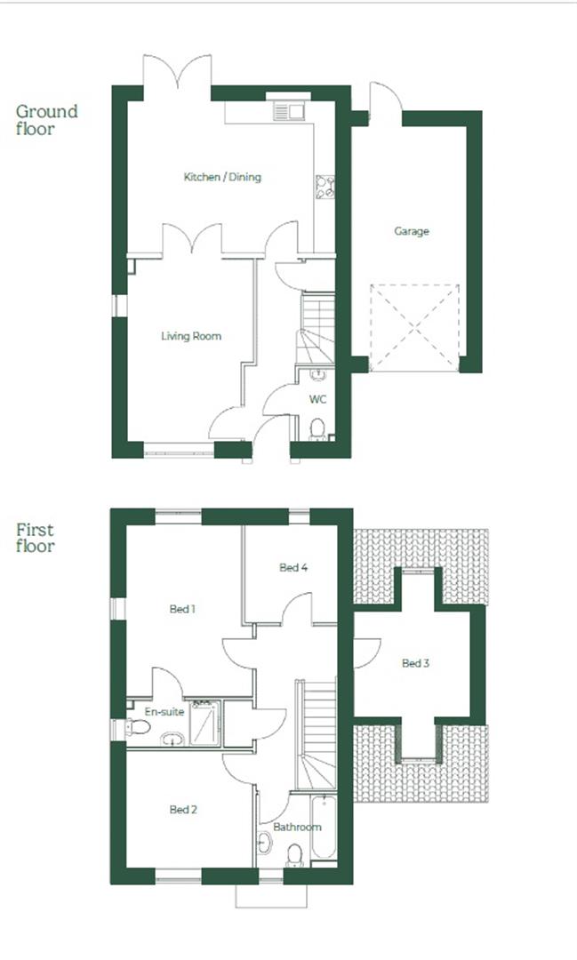Plot 13, Rectory Road, Norwich floorplan