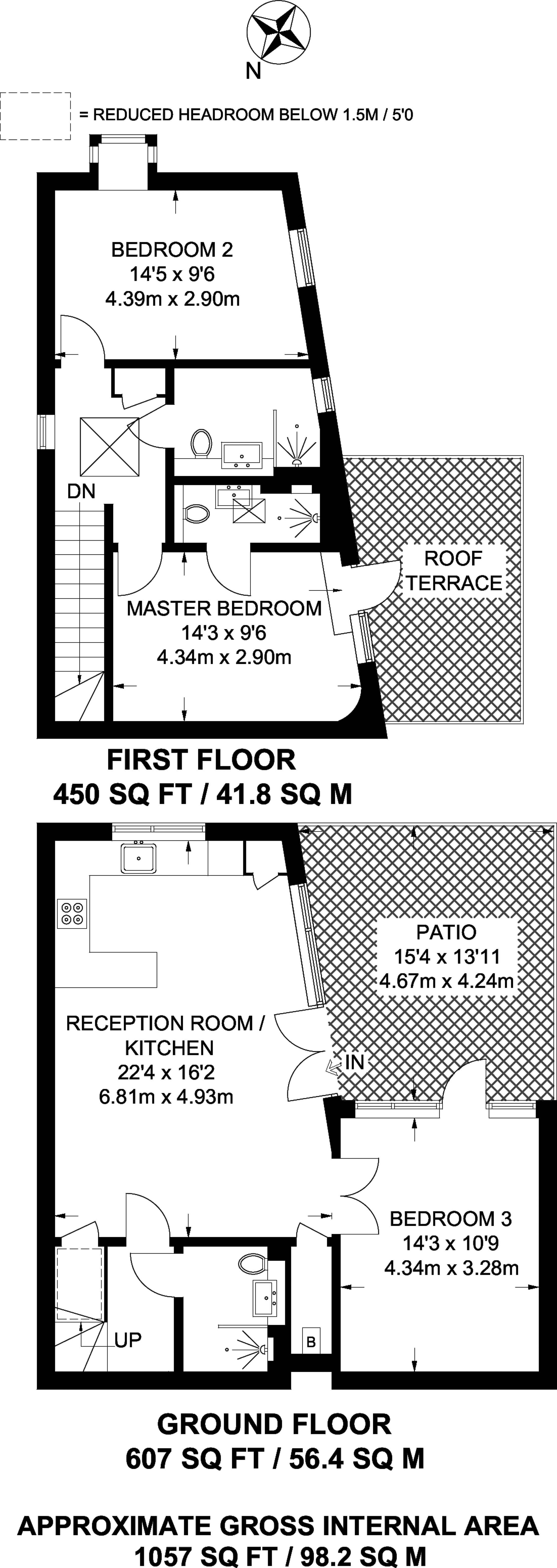 2 Bedrooms  to rent in Moray Mews, Finsbury Park N7