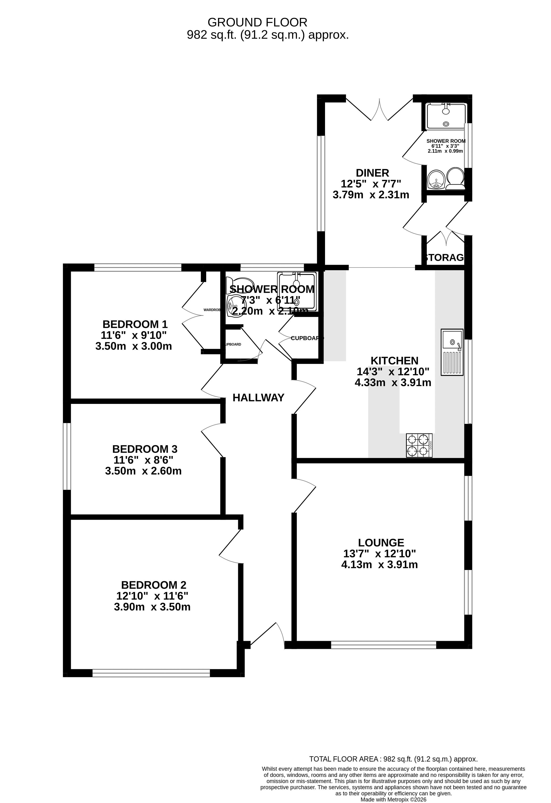27, Neap House Road, Scunthorpe floorplan