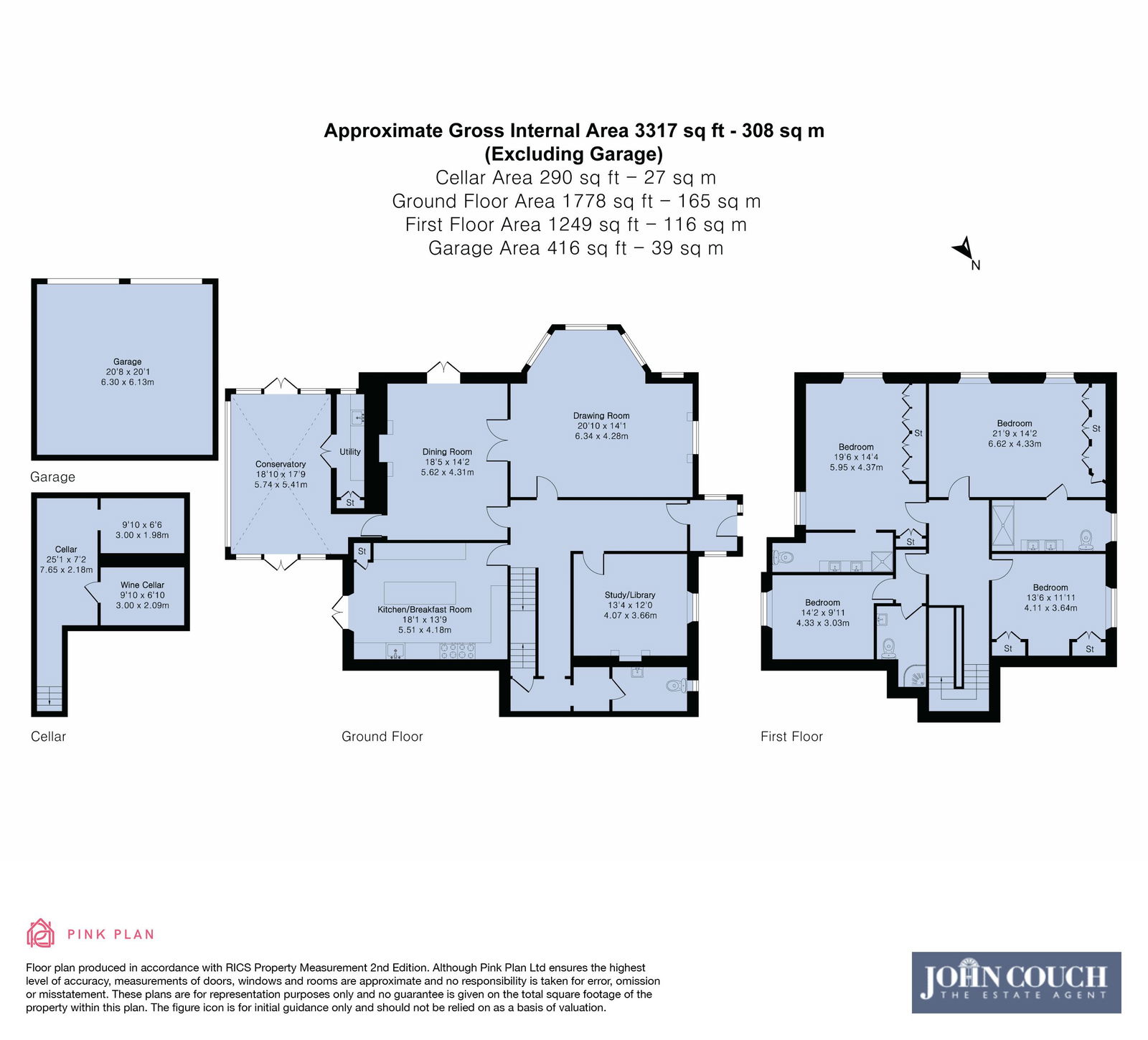 Lightcliffe, Lower Warberry Road, Torquay floorplan