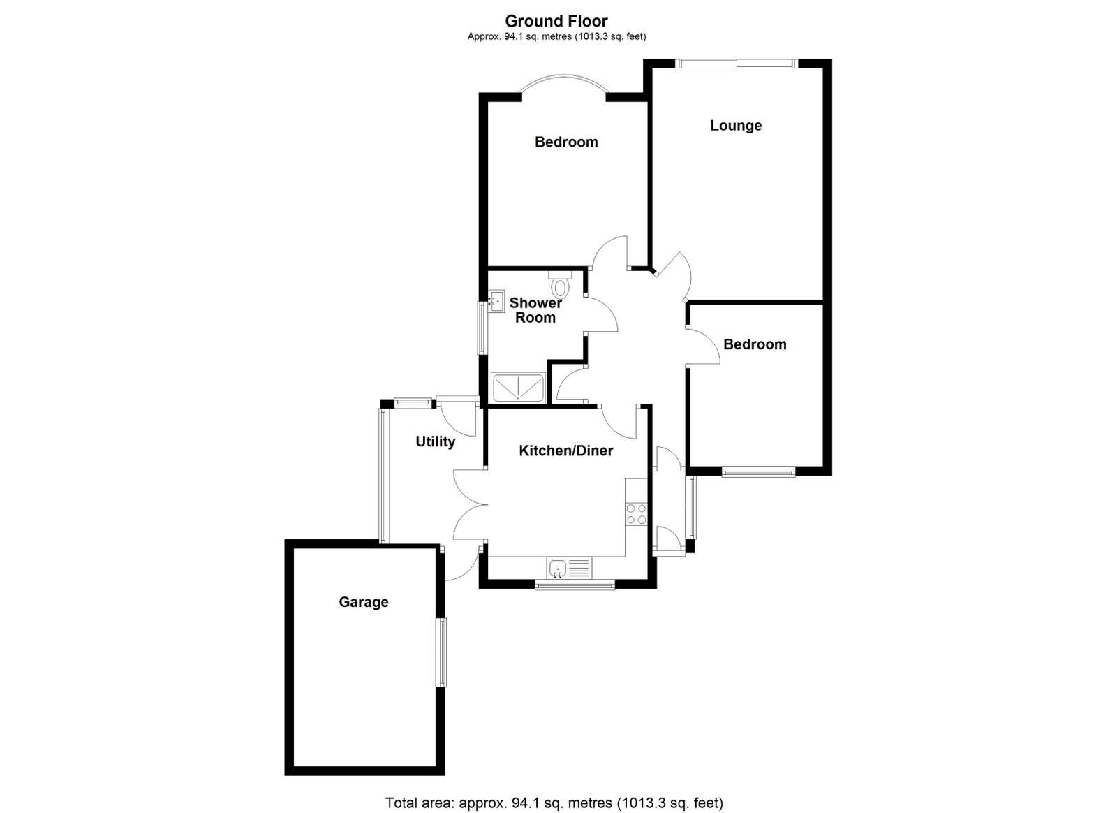 36, Scribers Lane, Birmingham floorplan
