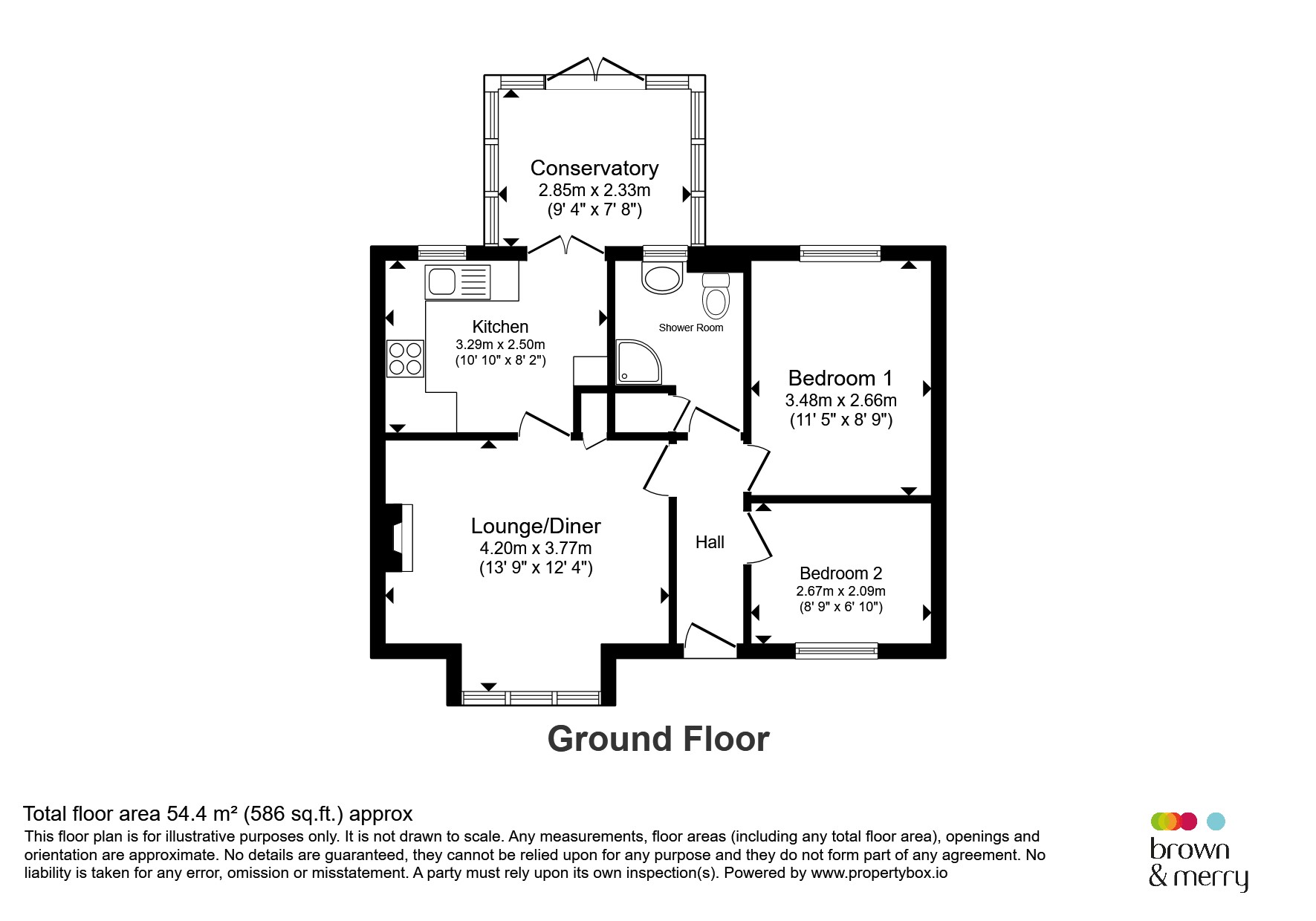 18, Ledburn Grove, Leighton Buzzard floorplan