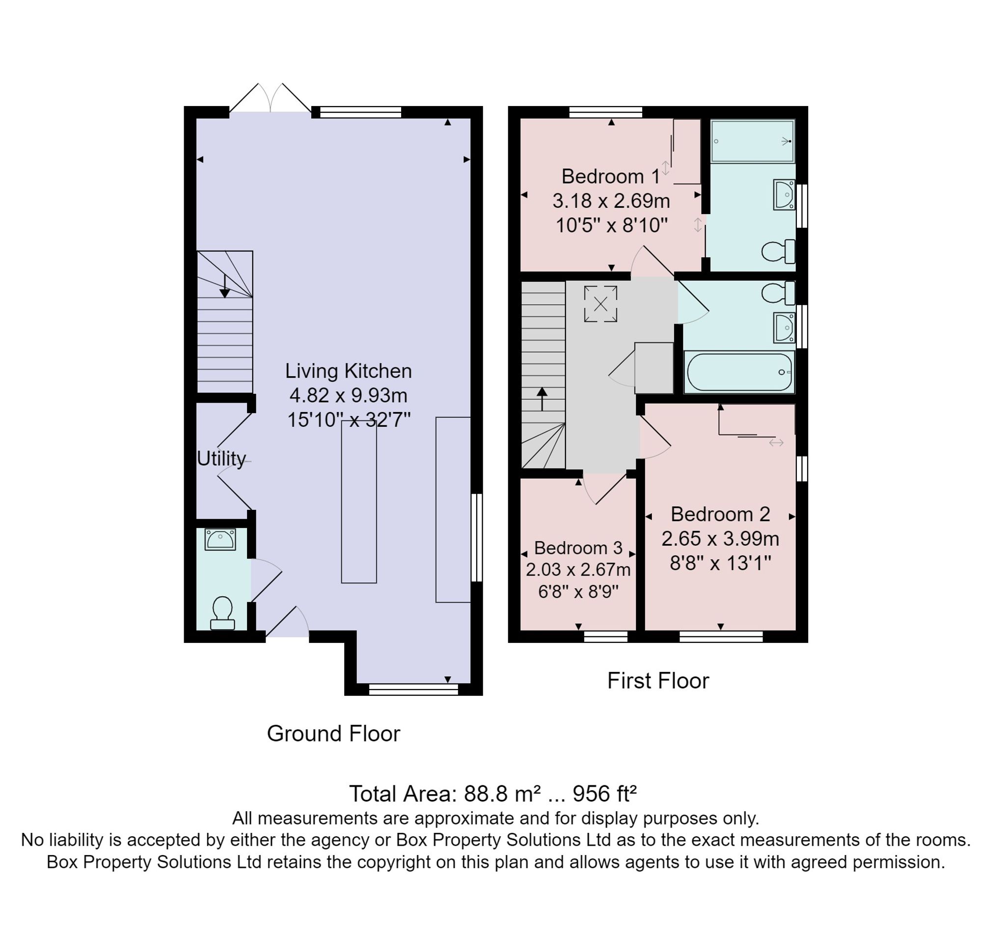 4 Fewston Drive, Harrogate floorplan