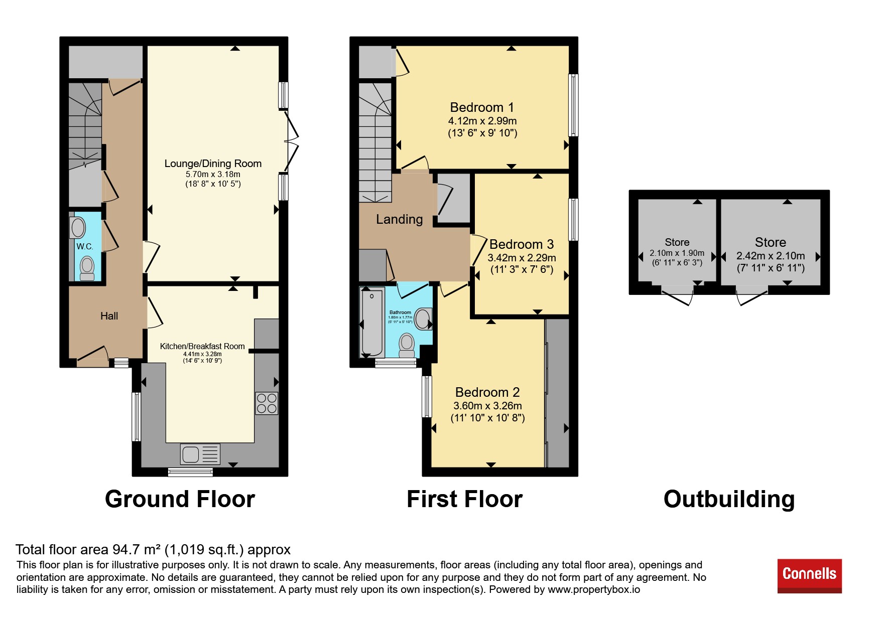 Townsend, Hemel Hempstead floorplan