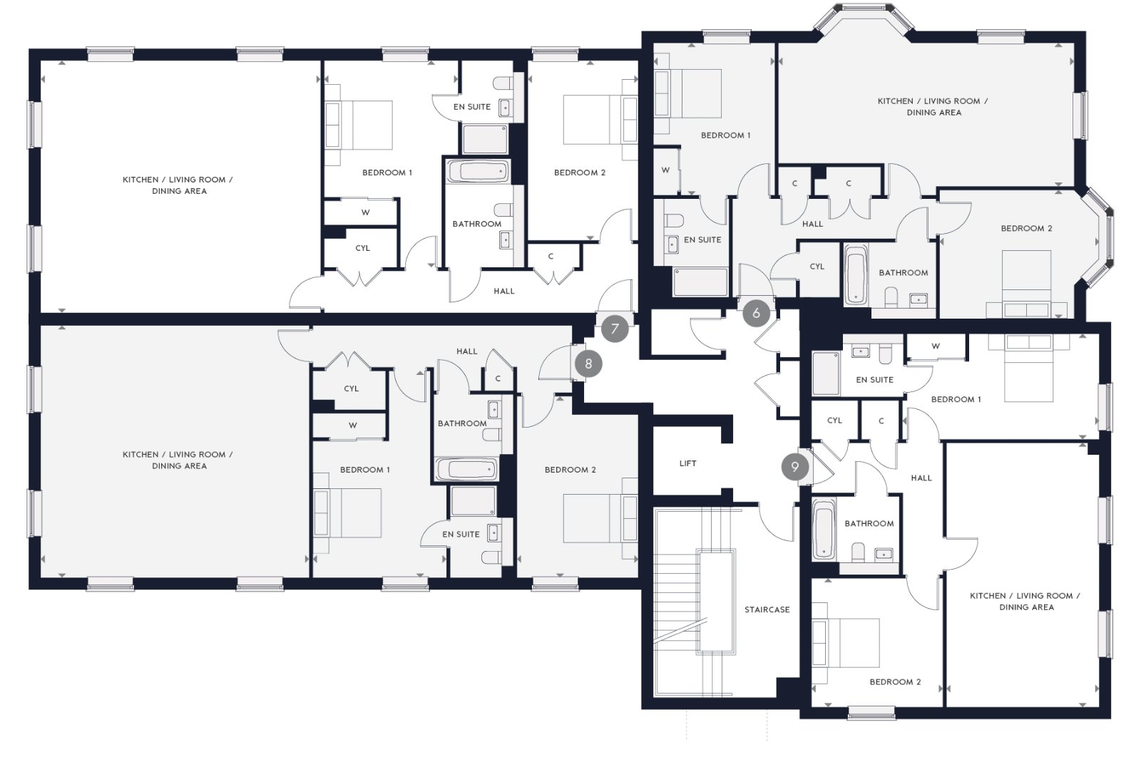 Plot 8 The Mallard,, The Dean, Alresford floorplan