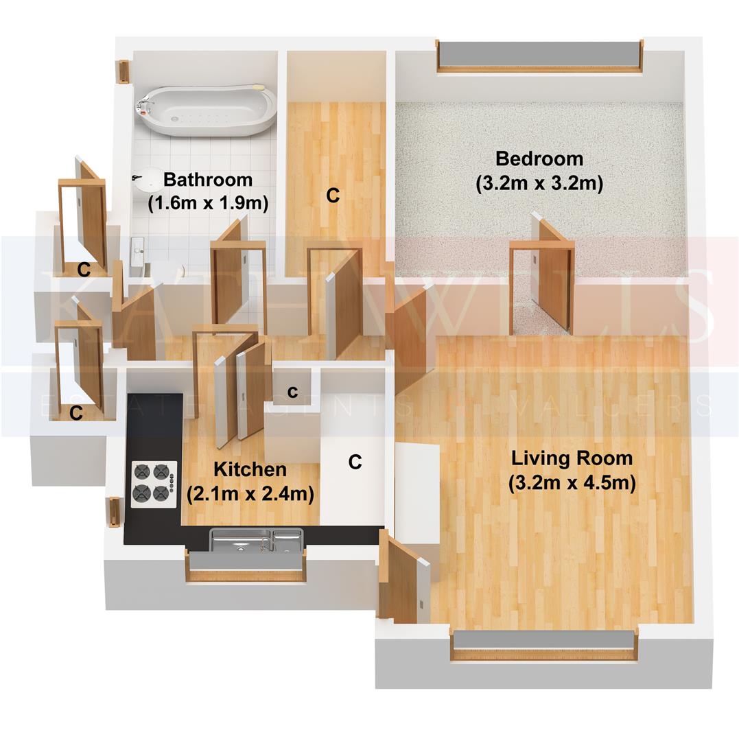 290, Armley Ridge Road, Leeds floorplan