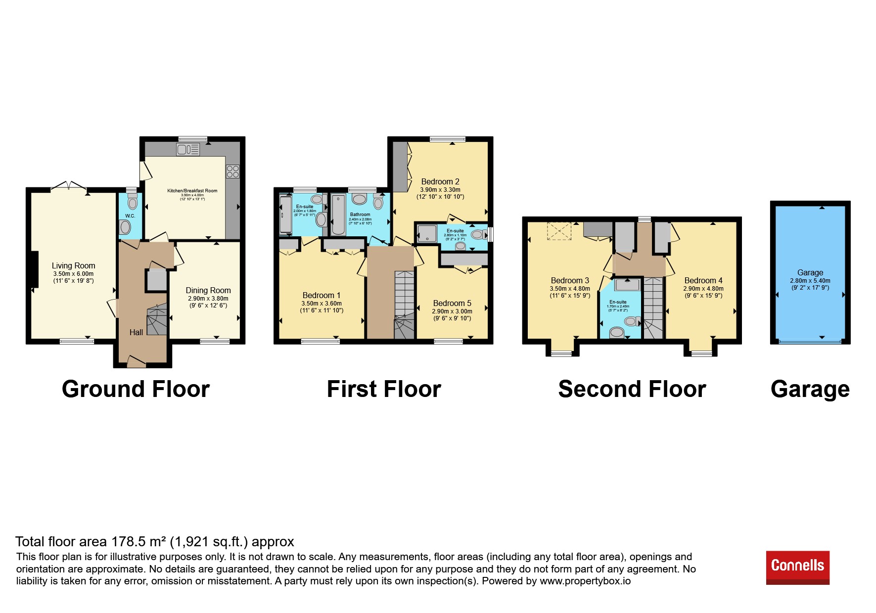 72, New Hall Lane, Cambridge floorplan