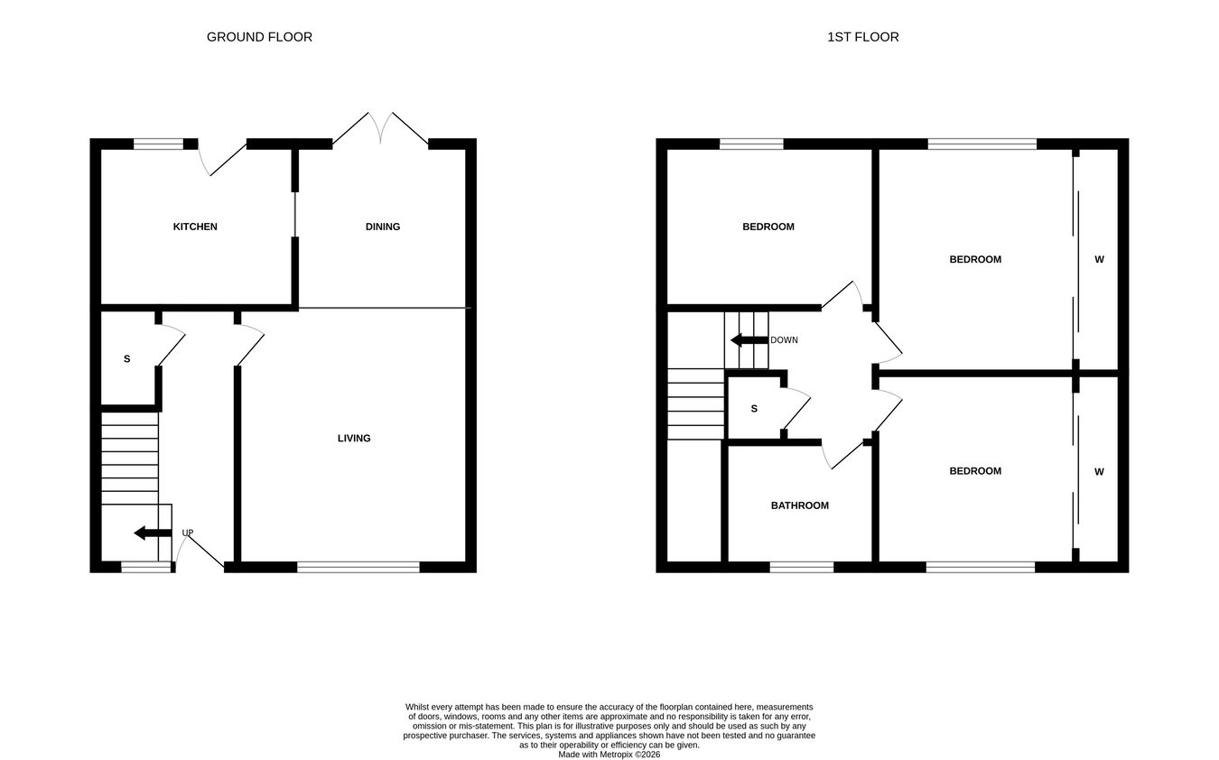 16, Valleyfield Place, Cowdenbeath floorplan