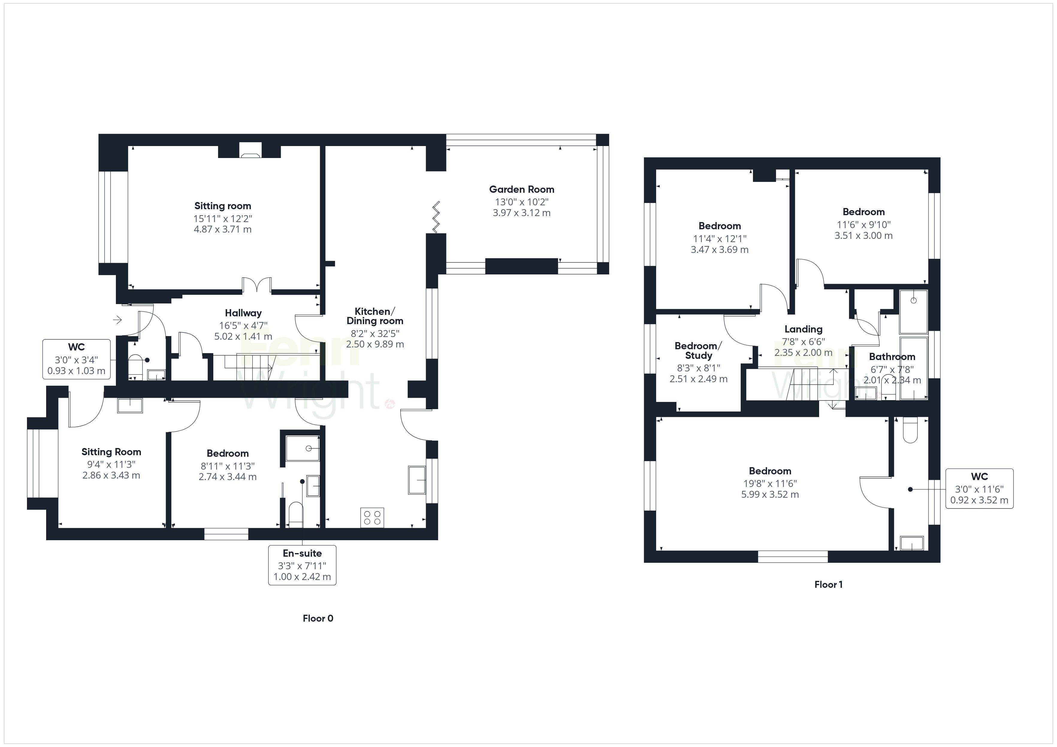 11, Mill Close, Felixstowe floorplan