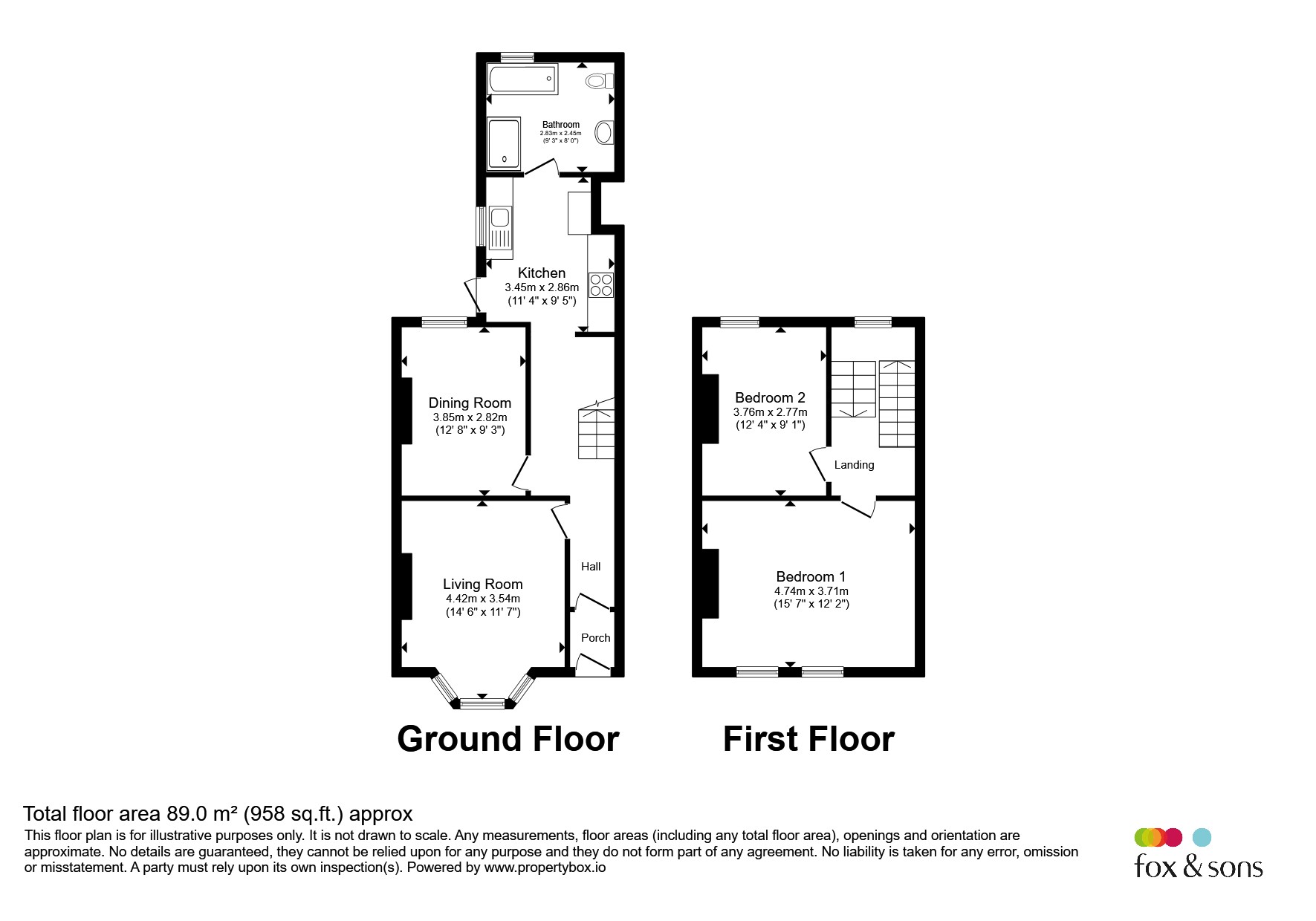 Second Avenue, Plymouth floorplan
