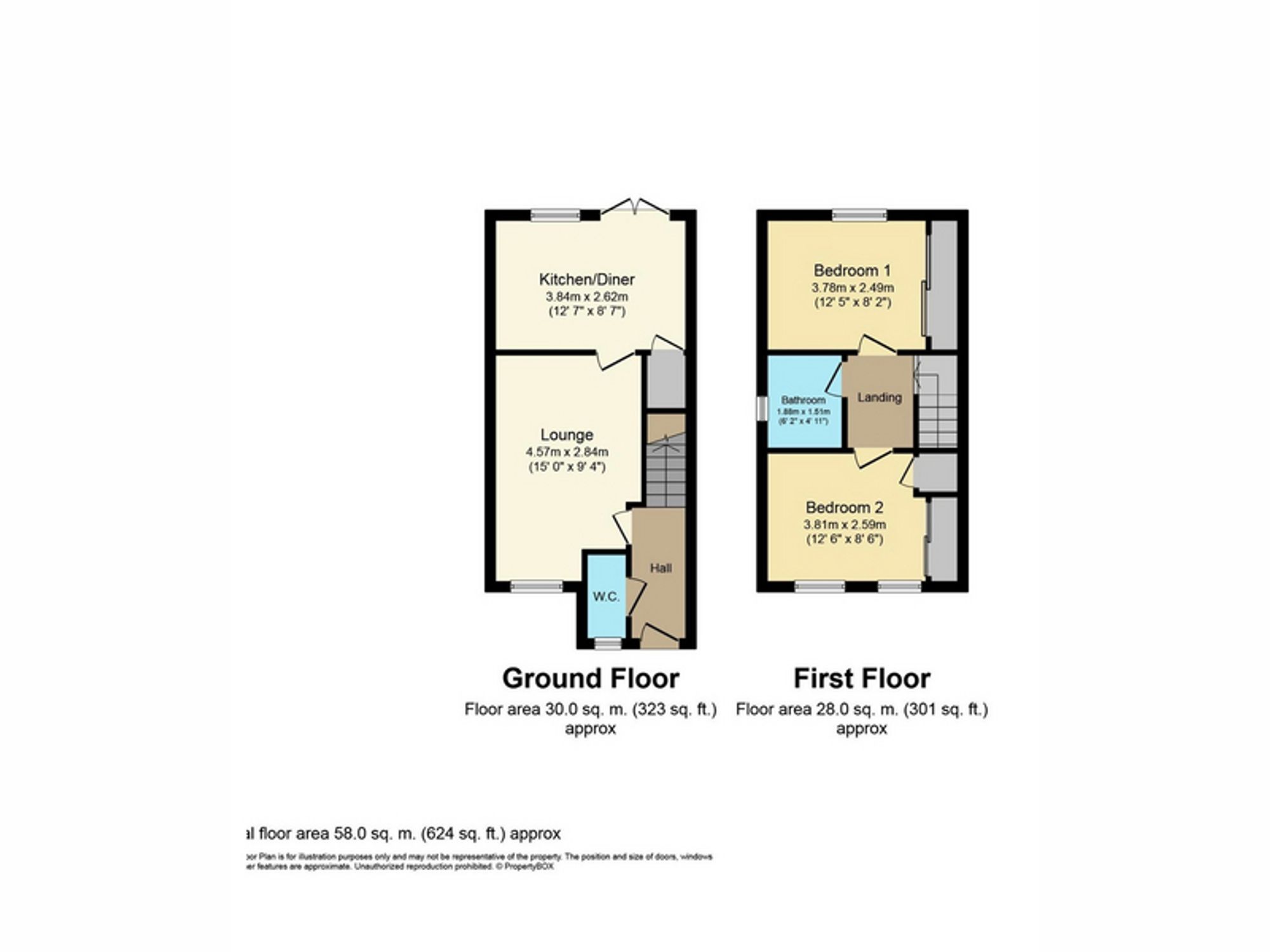 24 Chaffinch Close, Mansfield floorplan
