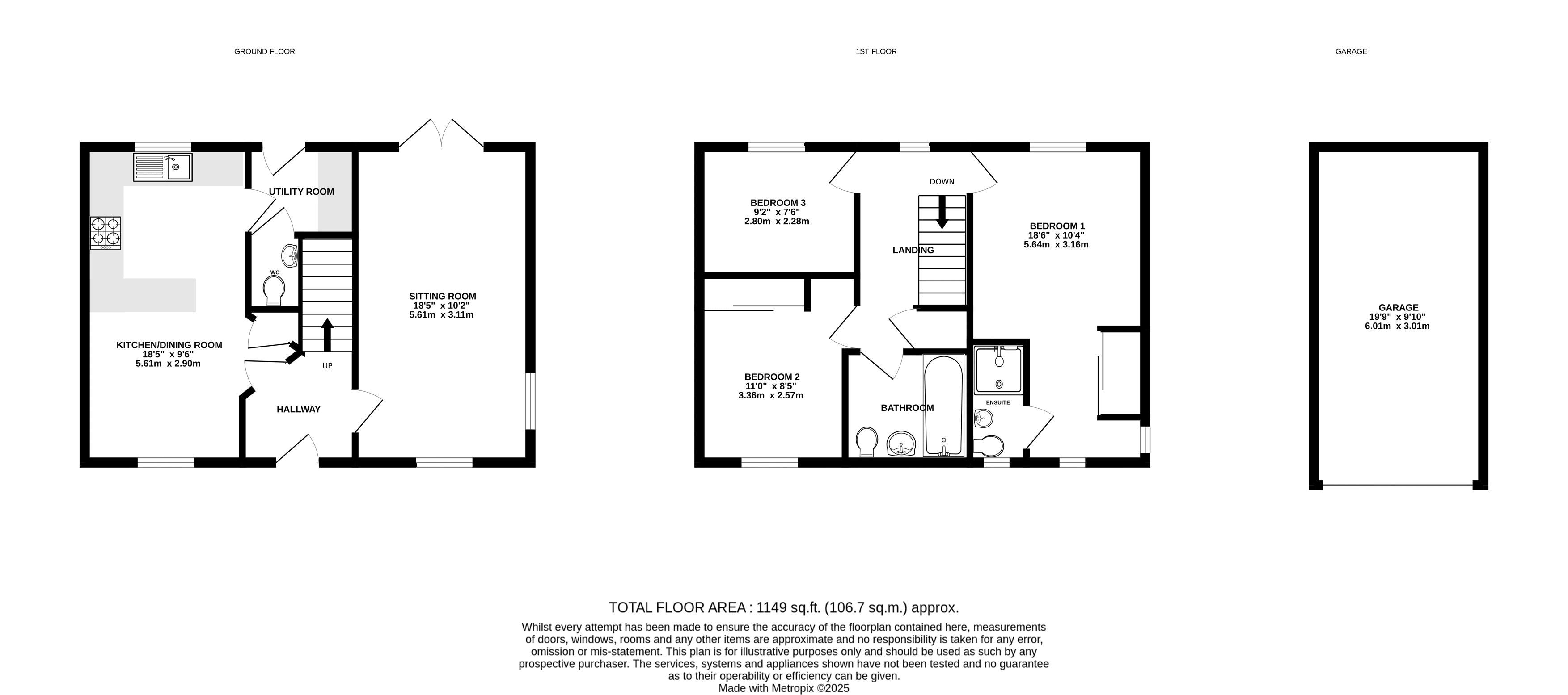 5, Richmond Street, Taunton floorplan