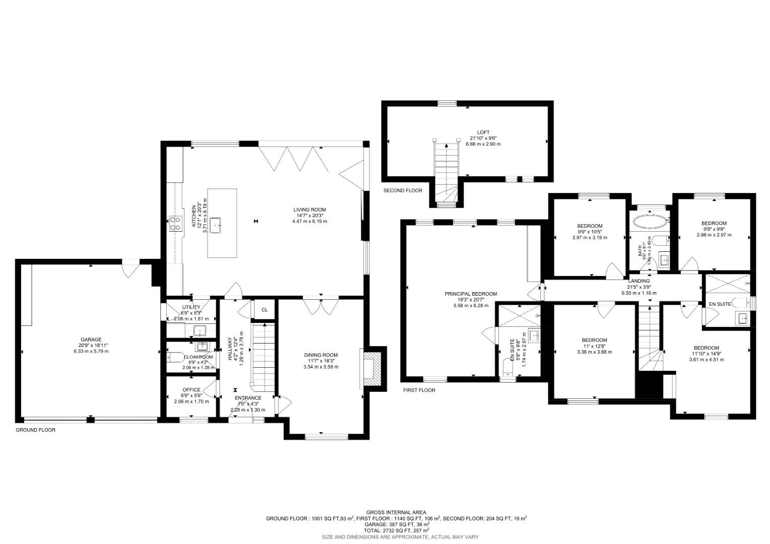 7, Beechview Drive, Waltham Abbey floorplan