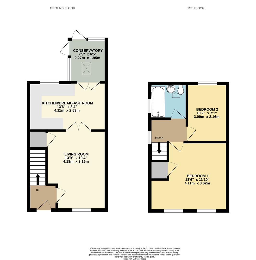1, Farundles Avenue, Worcester floorplan
