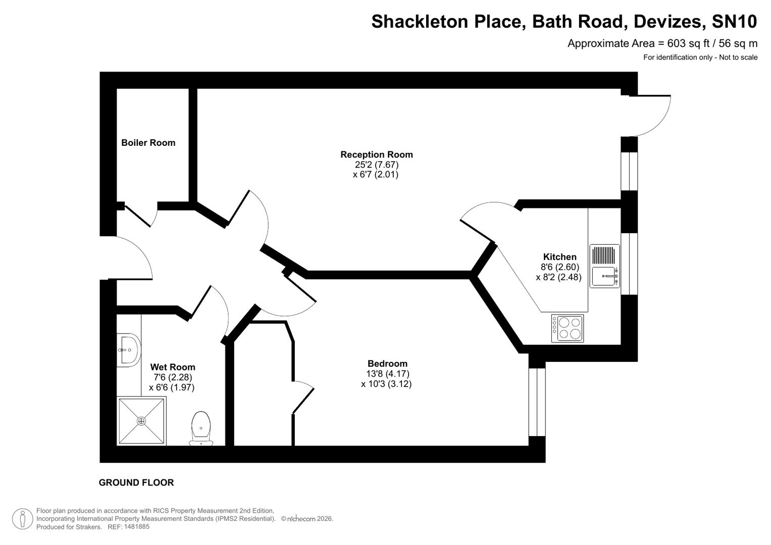 33 Shackleton Place, Bath Road, Devizes floorplan