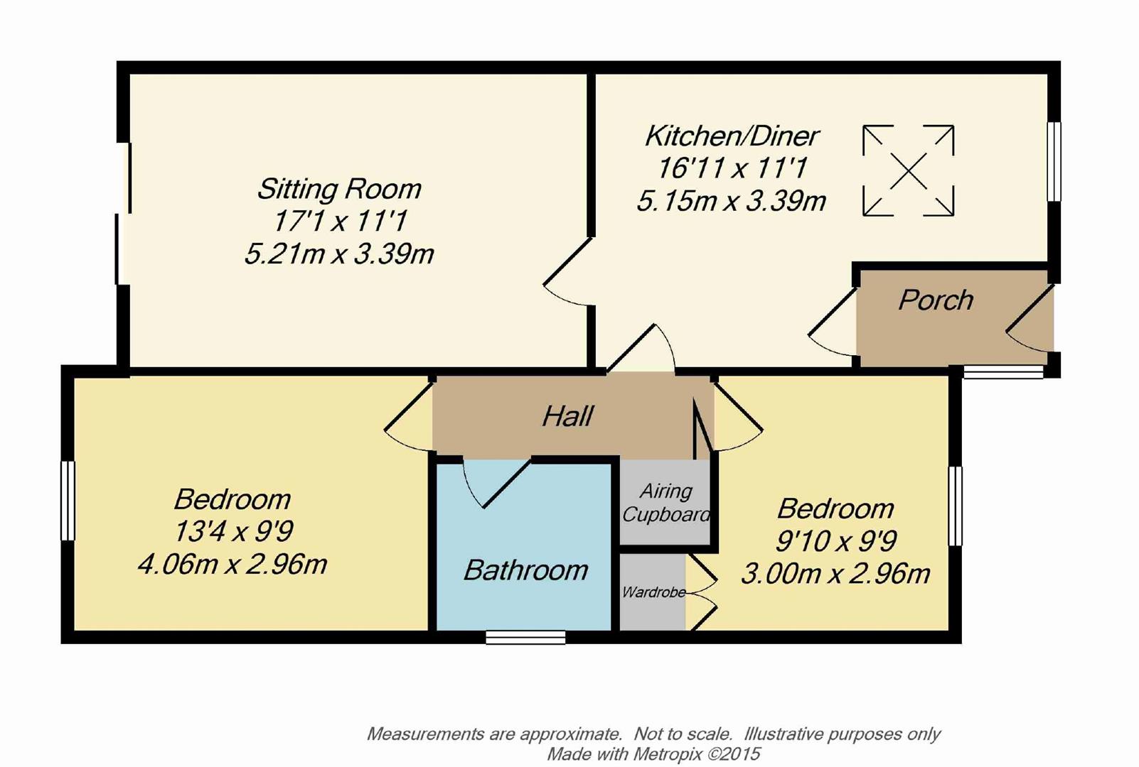 7, Wentwood Gardens, New Milton floorplan