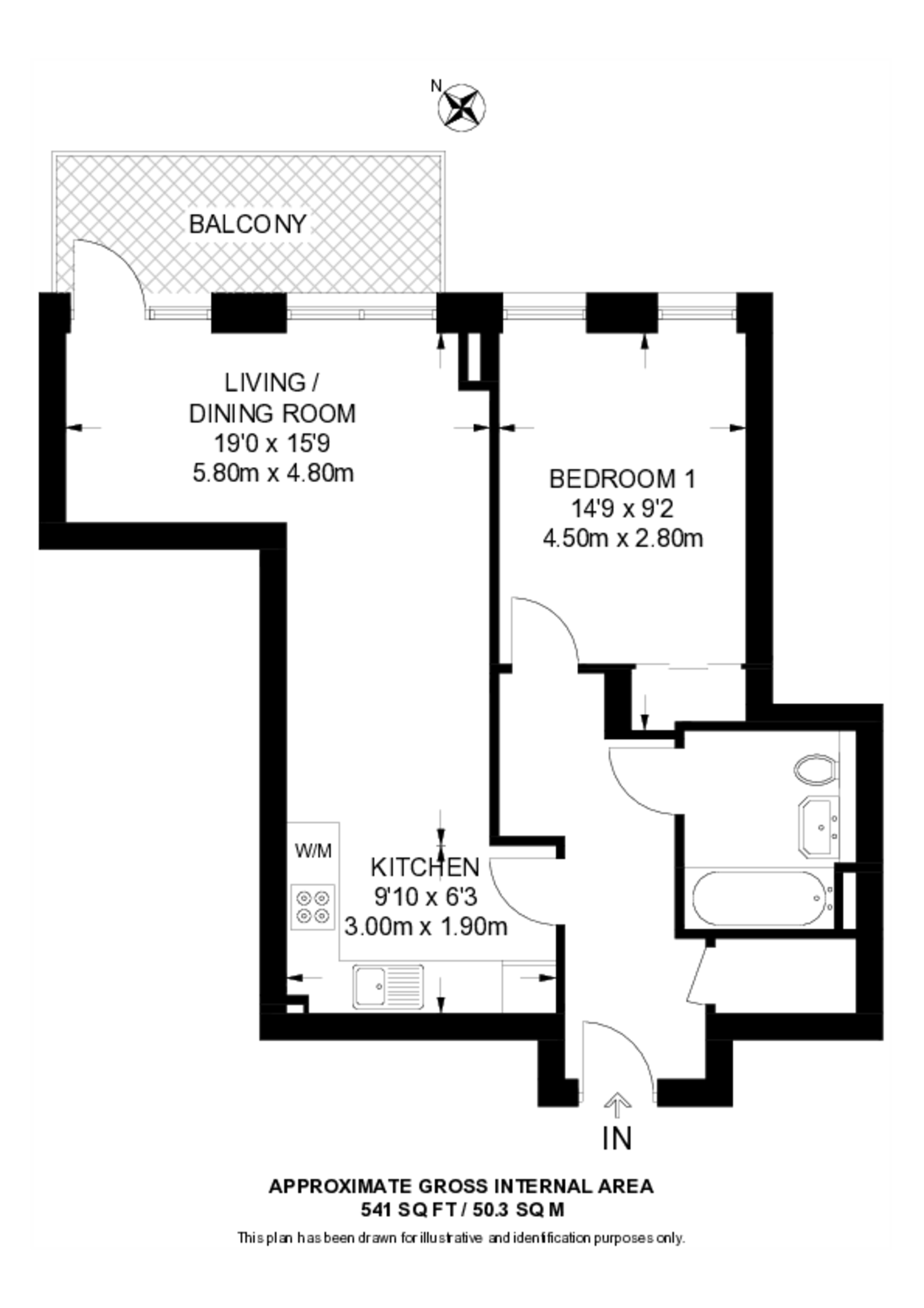 Icon Heights, Wood Green floorplan
