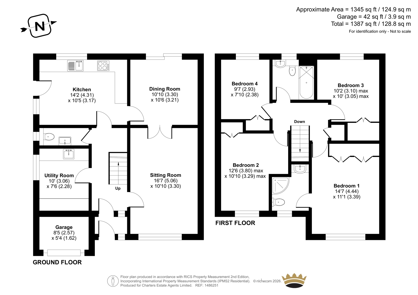 2, Wordsworth Close, Southampton floorplan