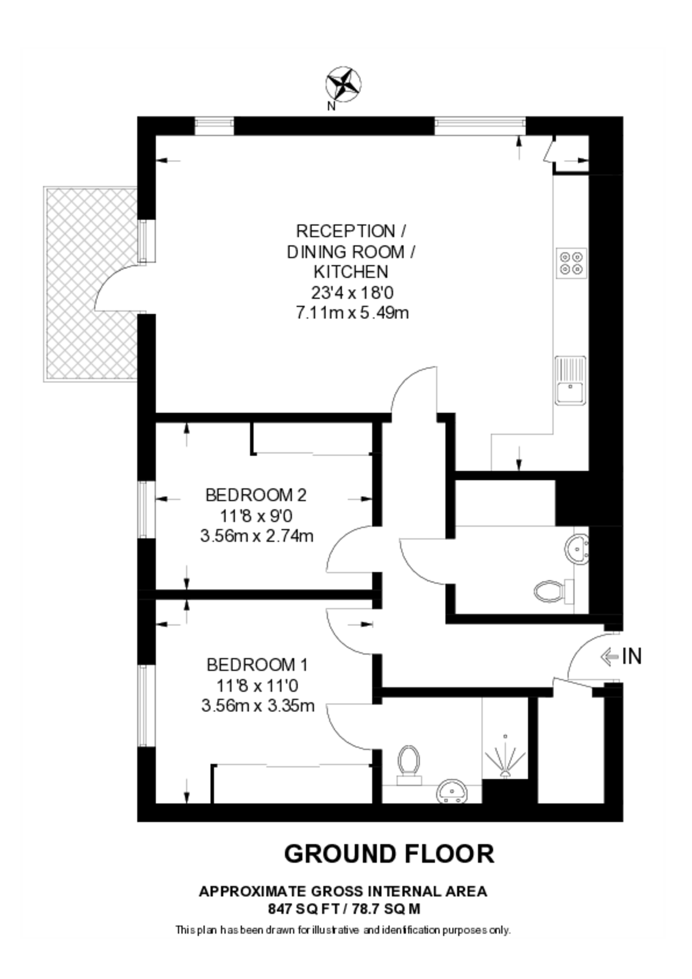 Cairns Avenue, Streatham Vale floorplan