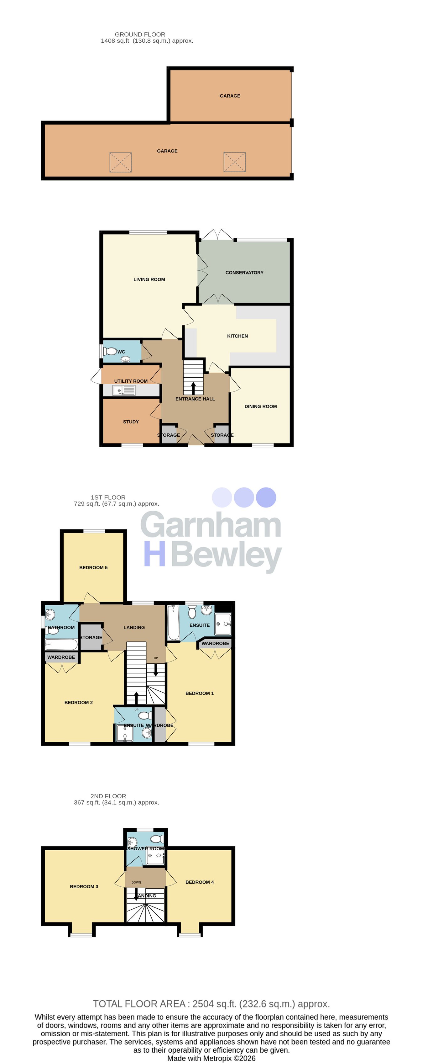 1, Walhatch Close, Forest Row floorplan