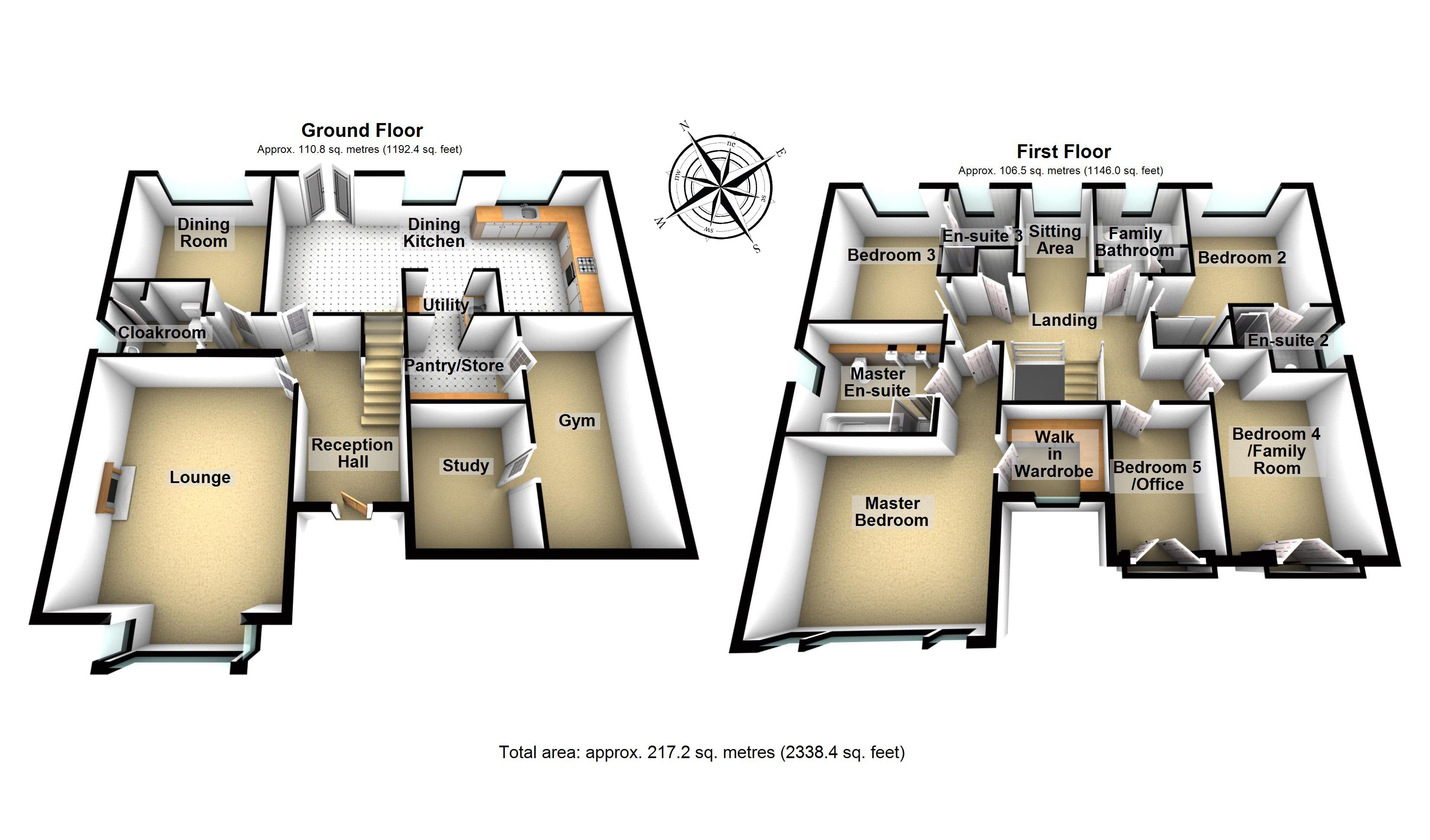 5 Bedrooms Detached house for sale in 12 South Chesters Avenue, Bonnyrigg EH19