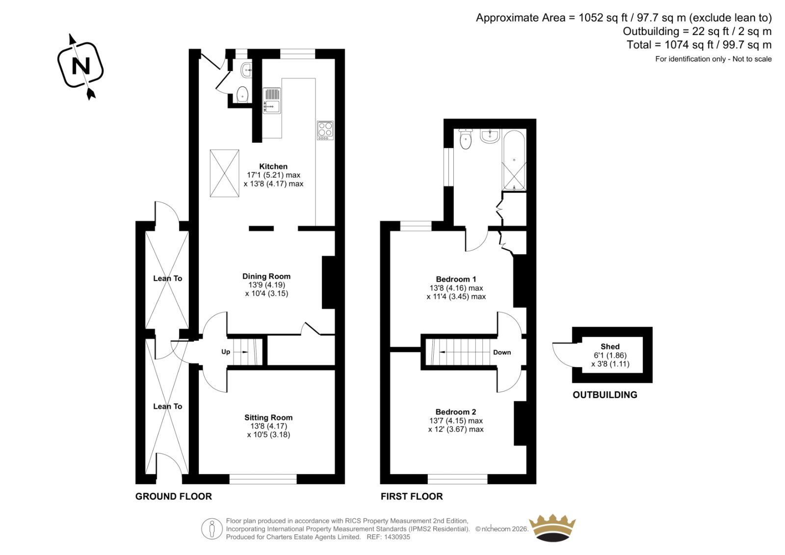 39, Priory Road, Southampton floorplan