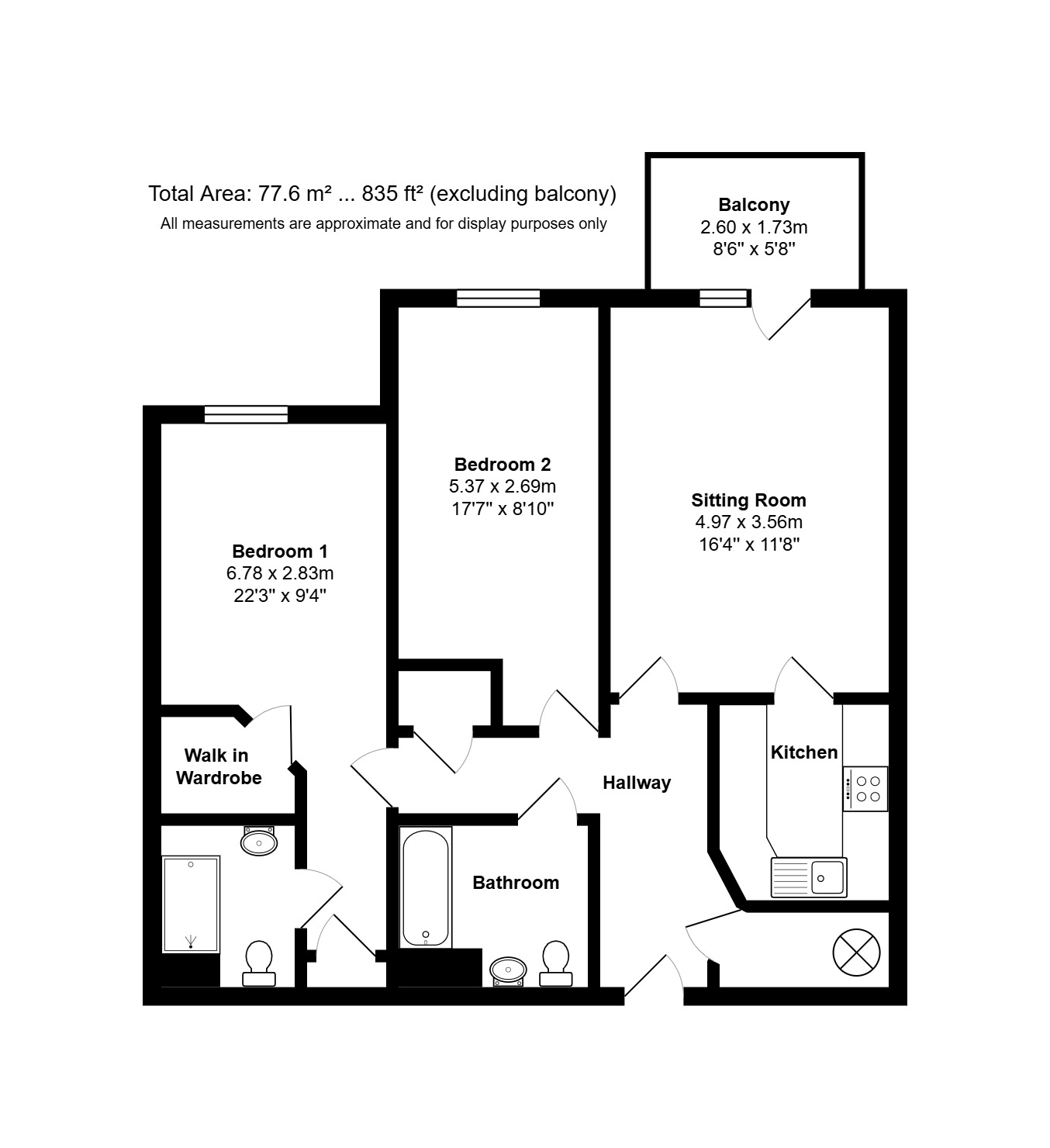 Apartment 18, Dreton Lodge, 111-113, Havant Road, Portsmouth floorplan