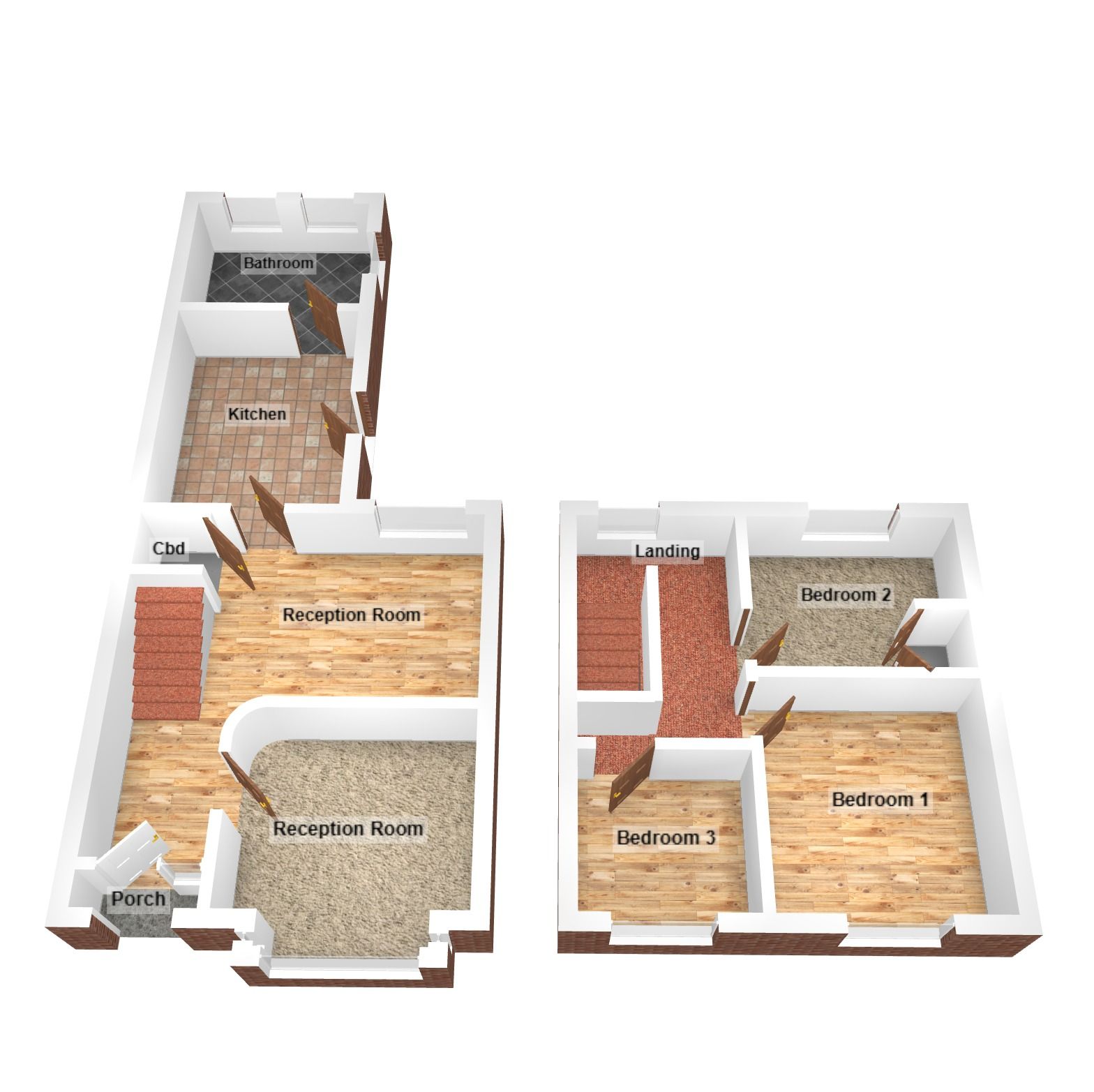 63, Thomas Street, Caerphilly floorplan