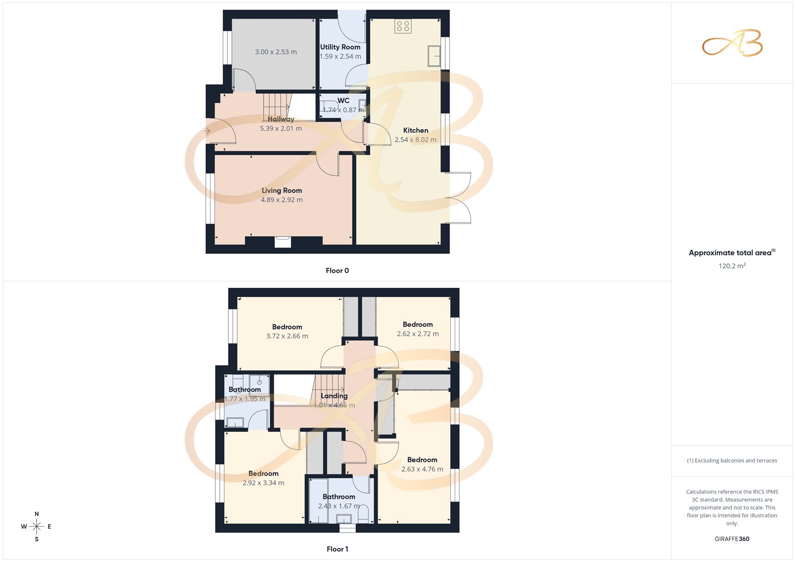 20, Galava Walk, Ingleby Barwick floorplan