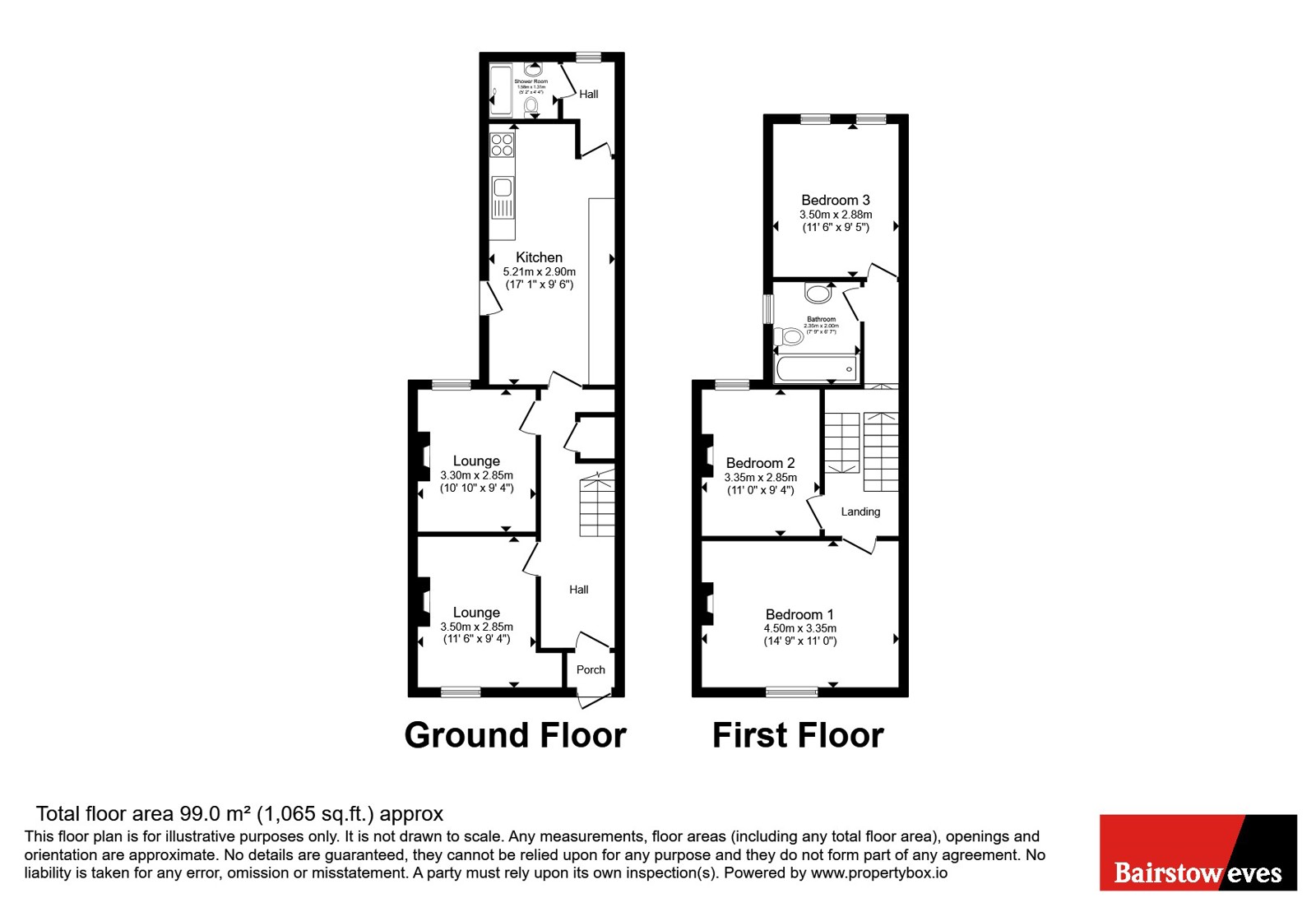88, Norman Road, London floorplan