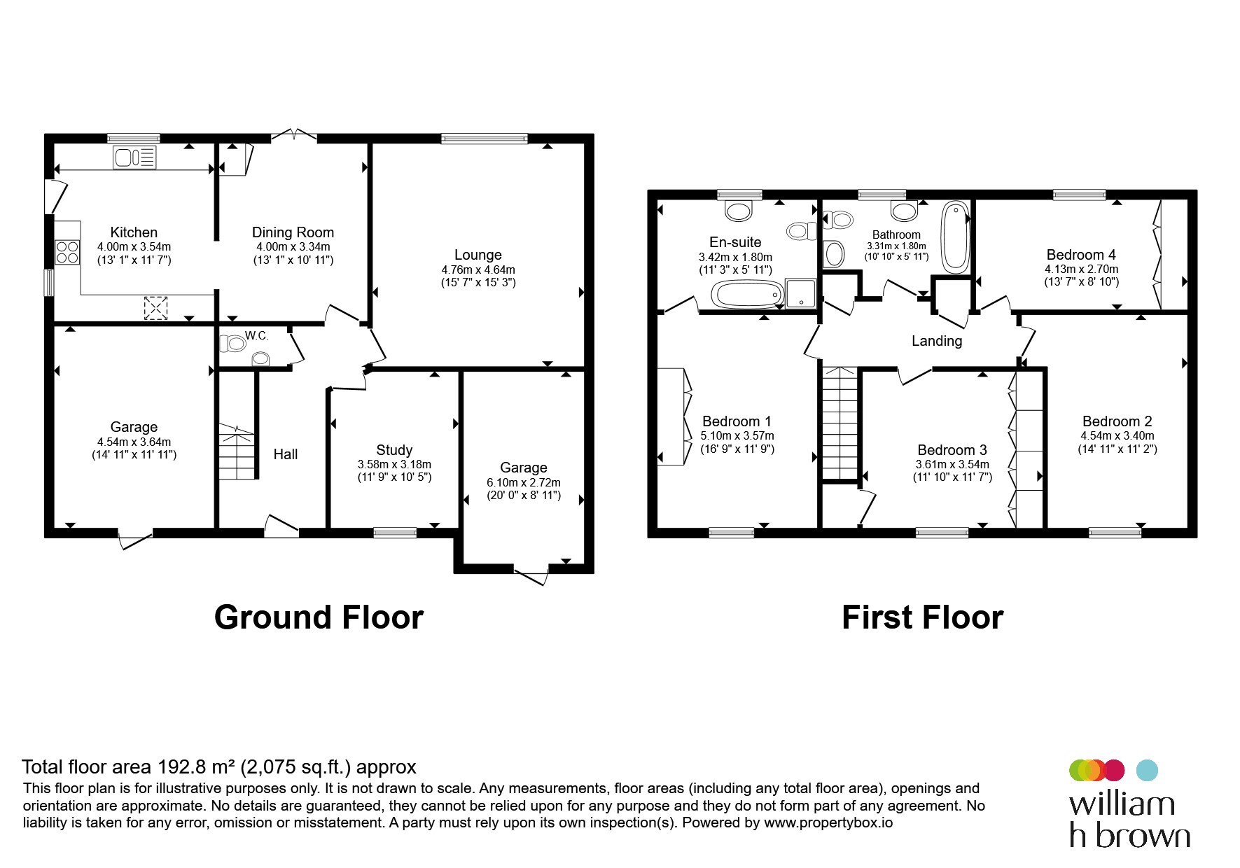 646, Galleywood Road, Chelmsford floorplan