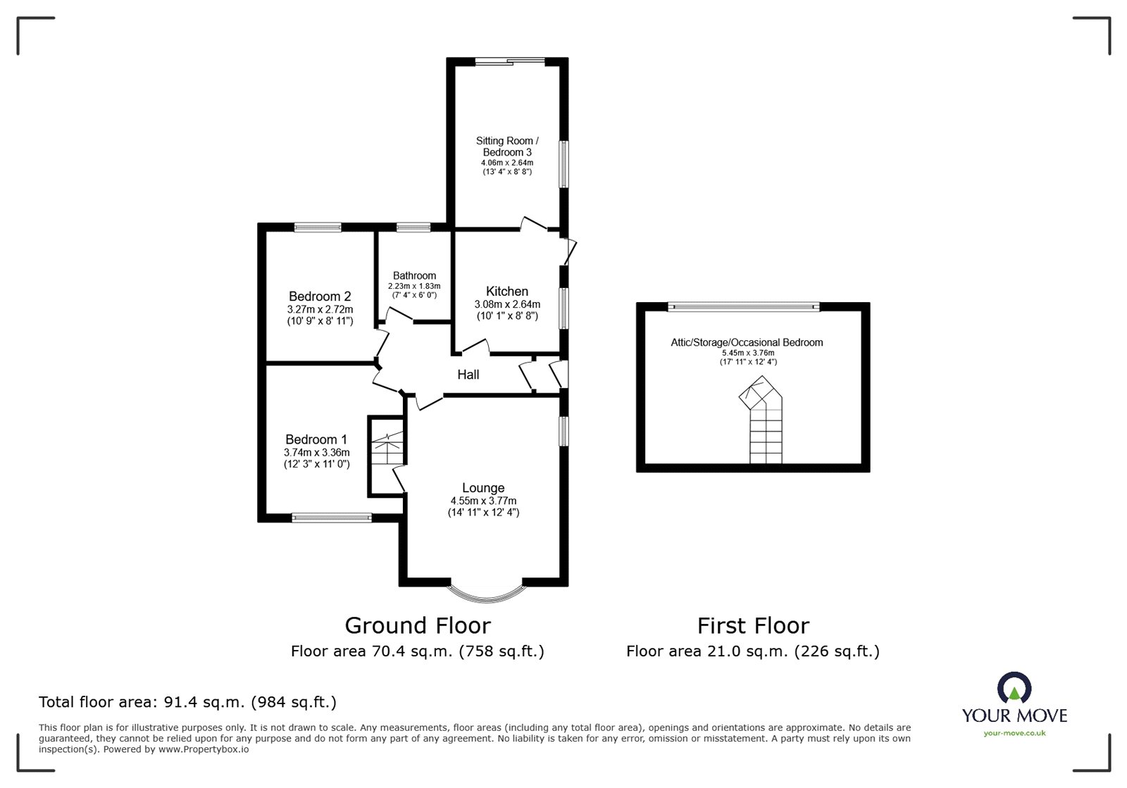 41, Croft Road, South Yorkshire floorplan