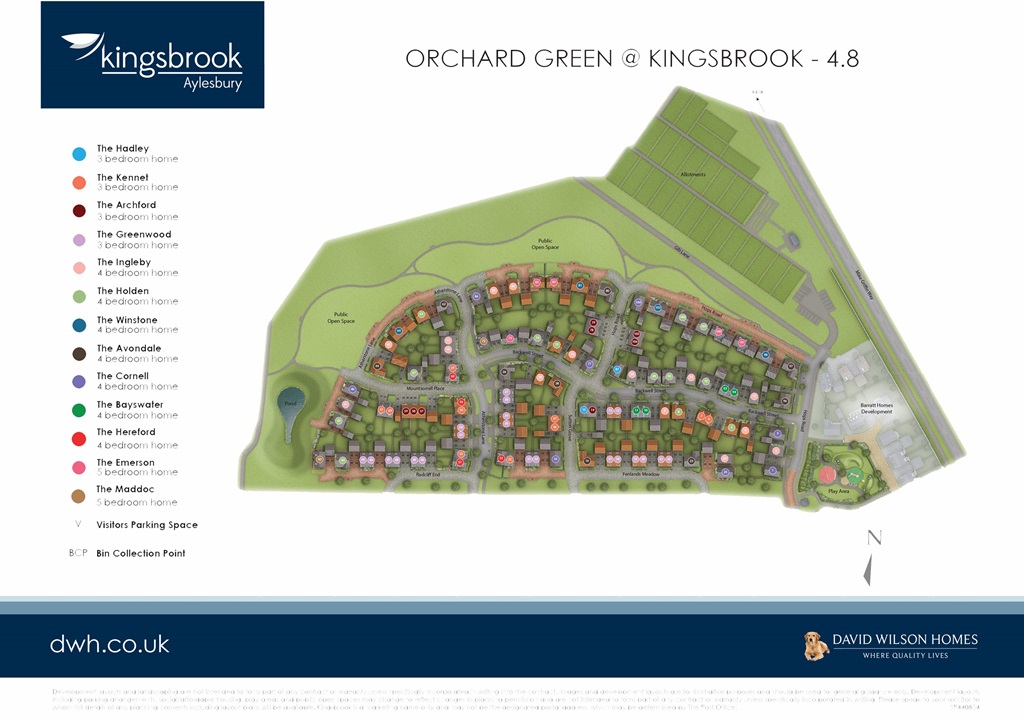 "Archford" at Armstrongs Fields, Broughton, Aylesbury HP22, 3 bedroom