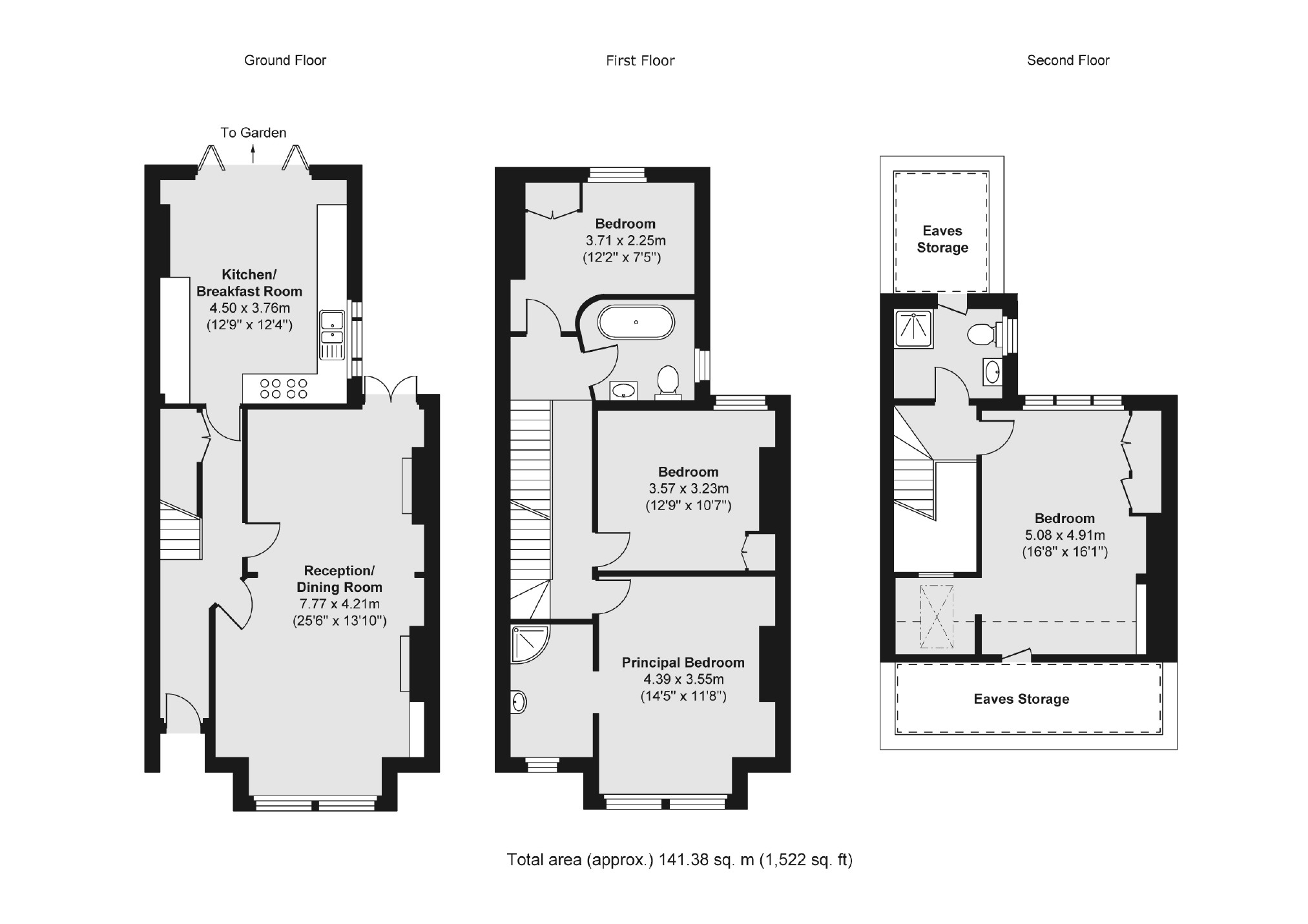 Davis Road, London floorplan
