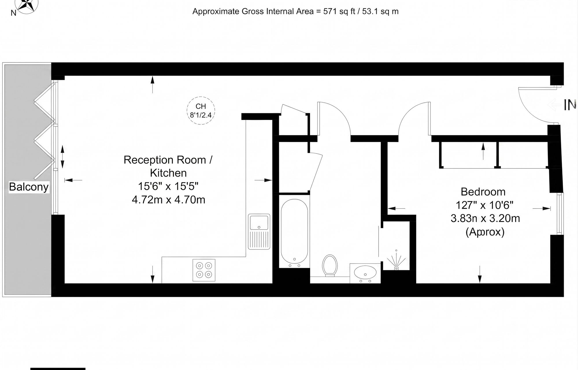 0069 Book House, City Road, London floorplan