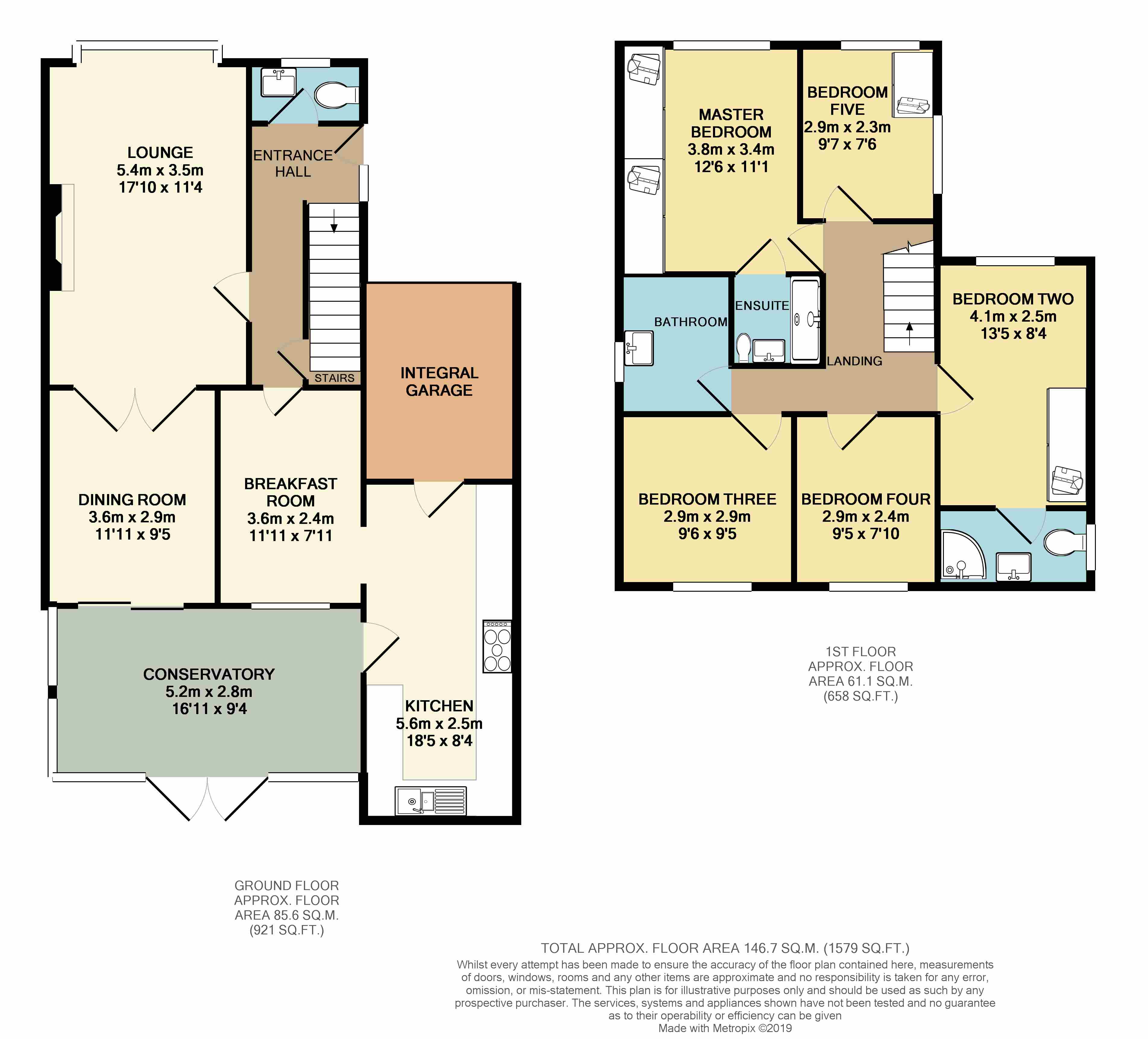 5 Bedrooms Detached house for sale in Fairways, Fulwood, Preston PR2