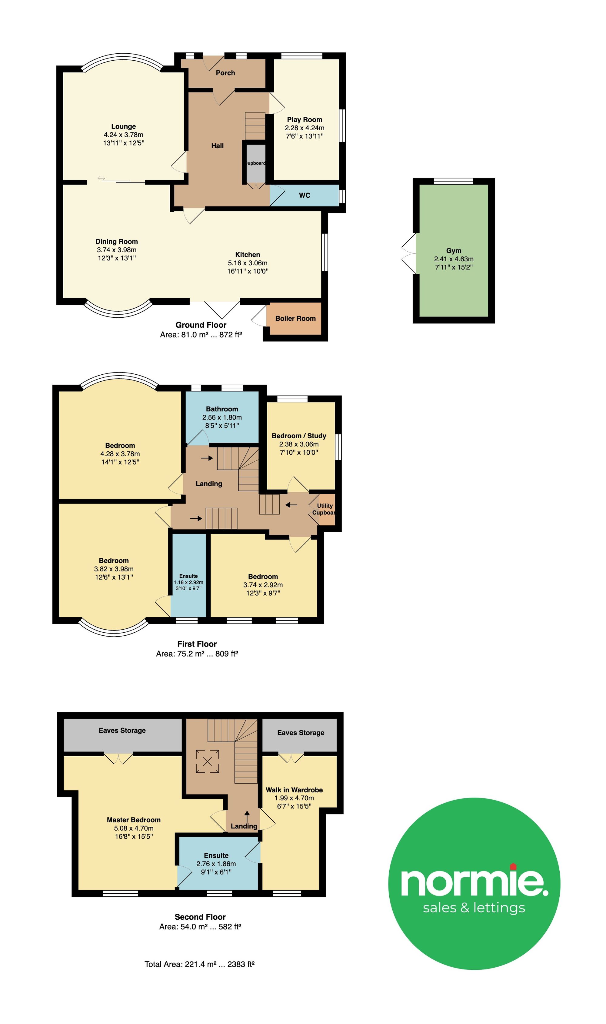 22 Woodhill Drive, Manchester floorplan