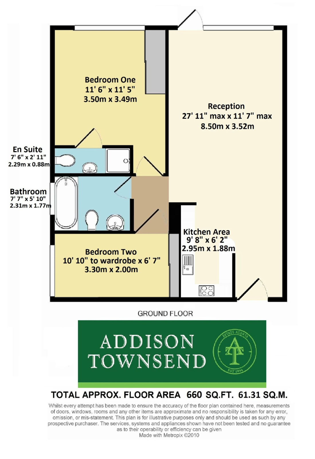 Flat 2 High Beech, Eversley Park Road, London floorplan