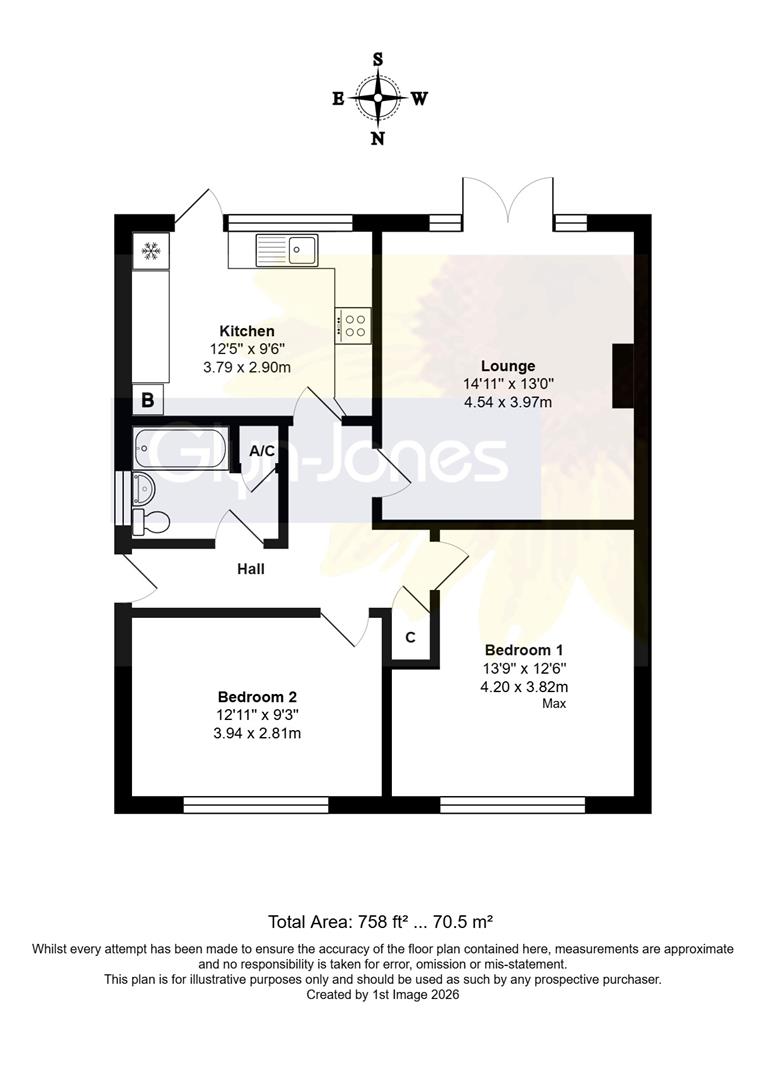 Oakcroft Gardens, Littlehampton floorplan