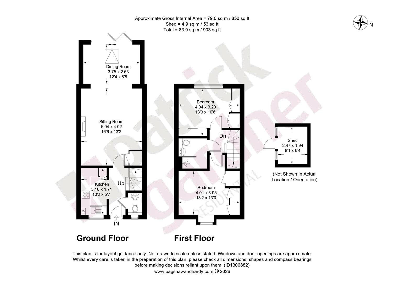 3, Tealby Close, Tadworth floorplan