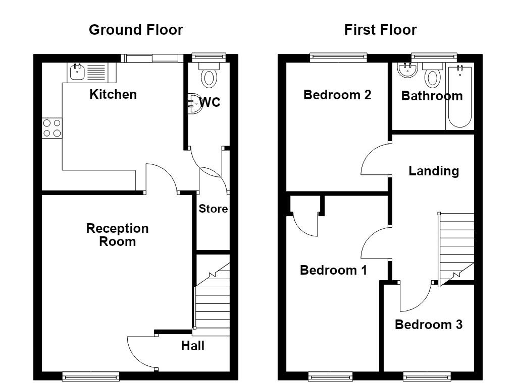 8, Poets Close, Salford floorplan