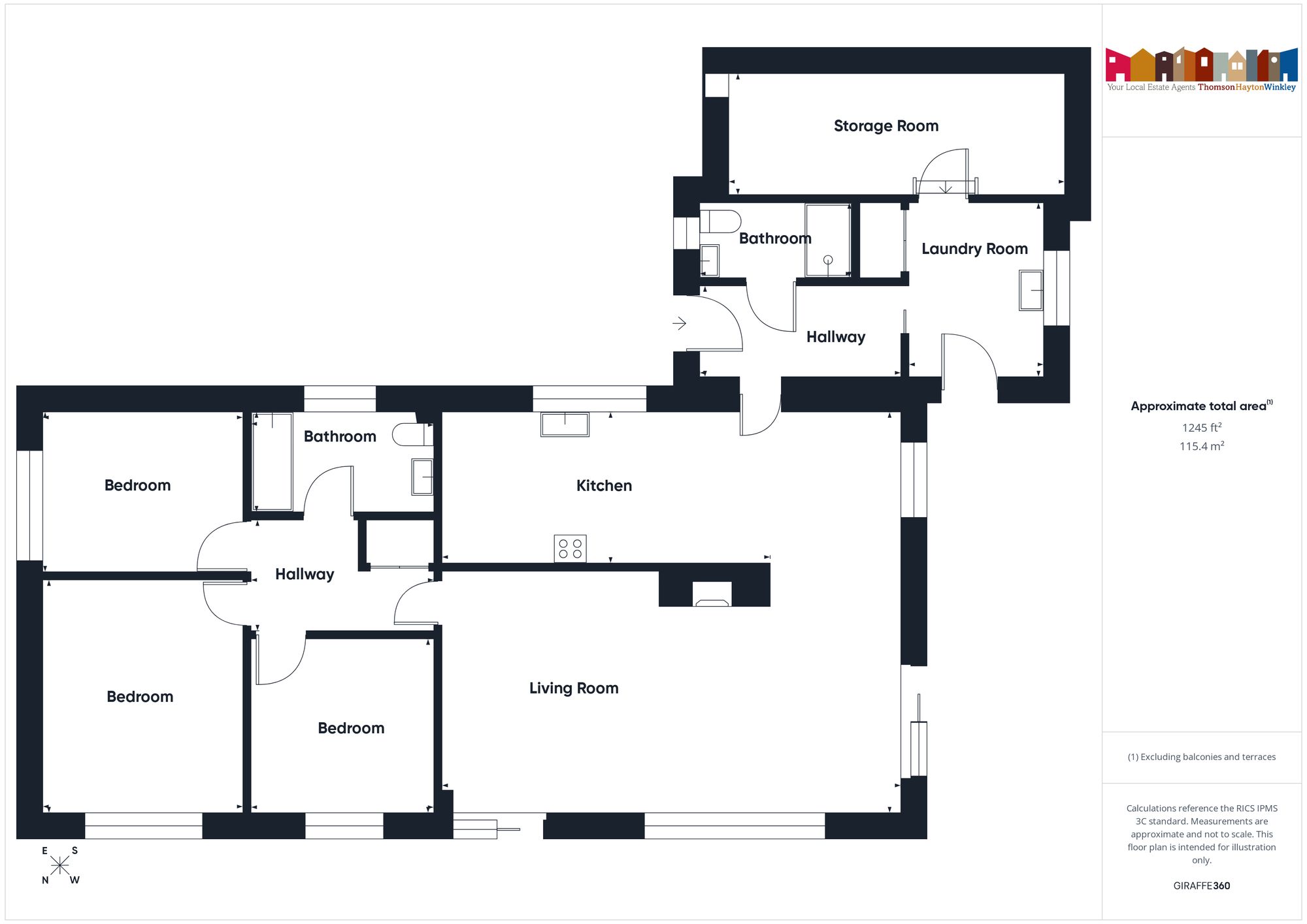 Firbank, Kendal floorplan